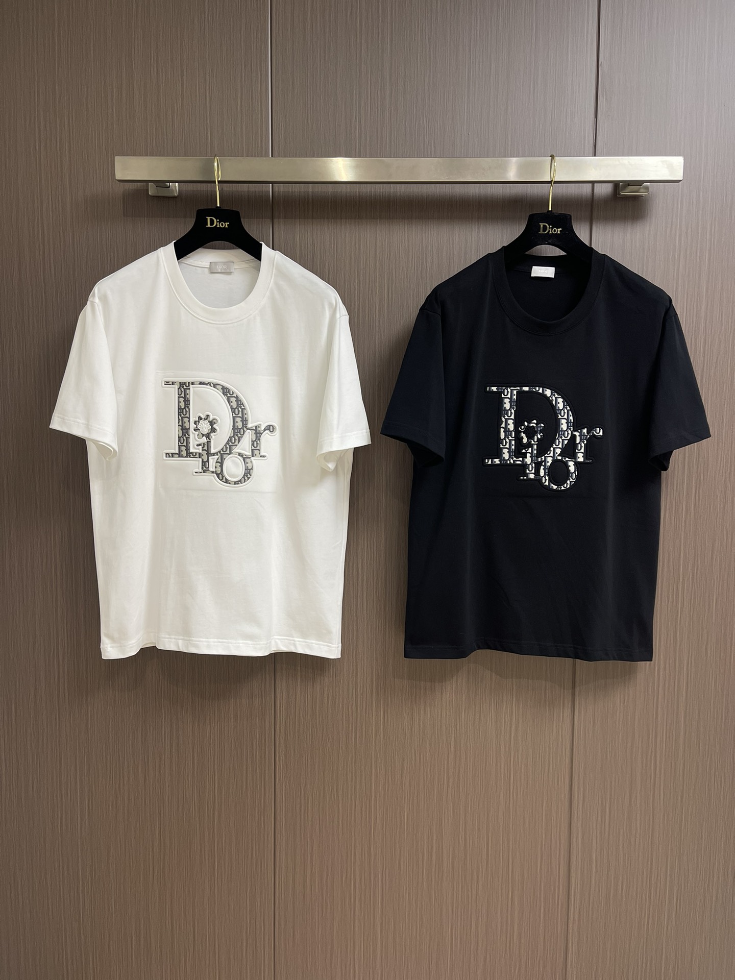 DIOR2024ss春夏系列老花logo字母元素短袖T恤全新进口双丝光面料手感舒适透气立体剪裁上身效果极