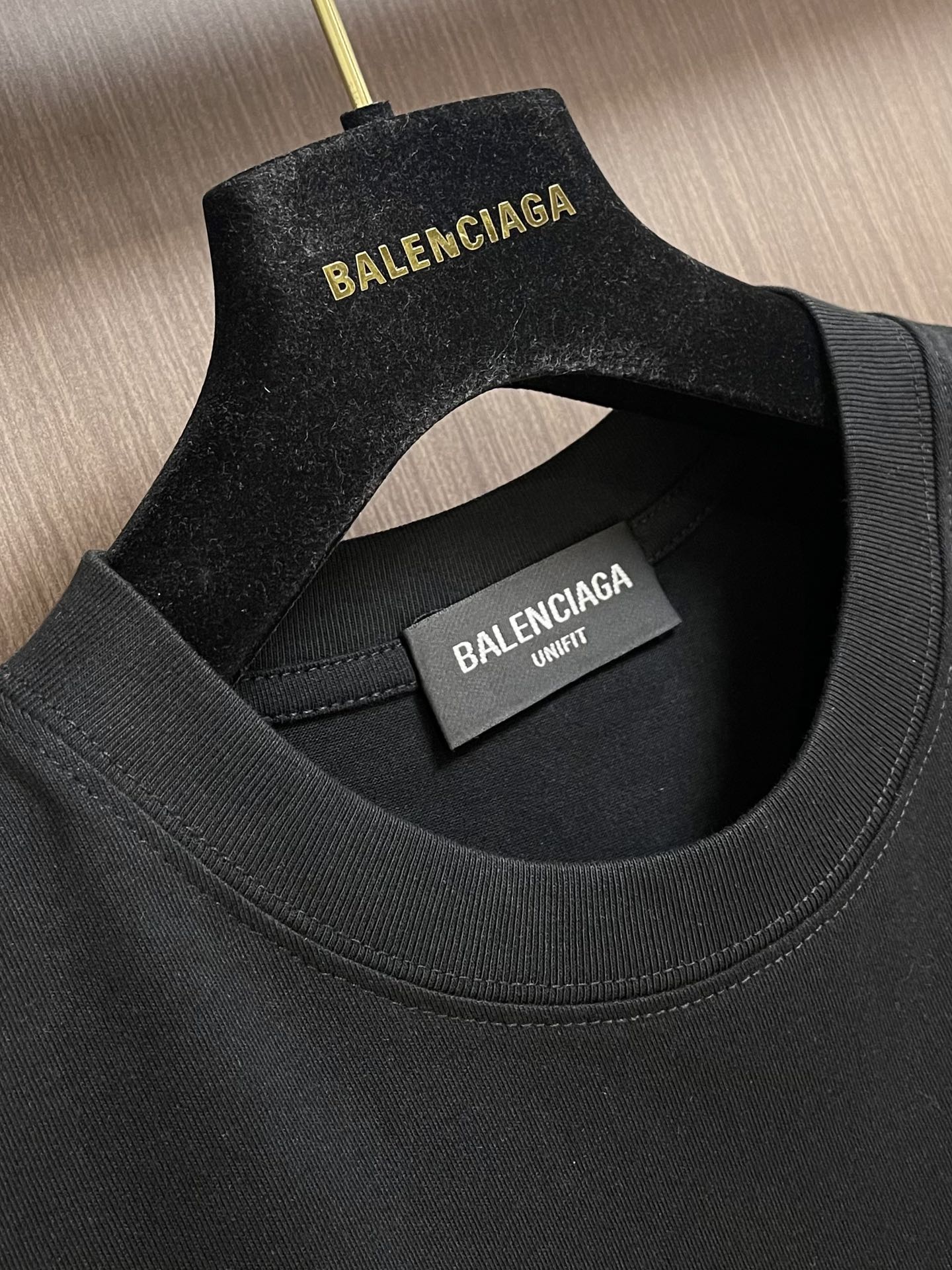 Balenciaga巴黎世家印花logo短袖圆领T恤男女同款轻奢高级百搭又显瘦280克重磅高克重面料男女