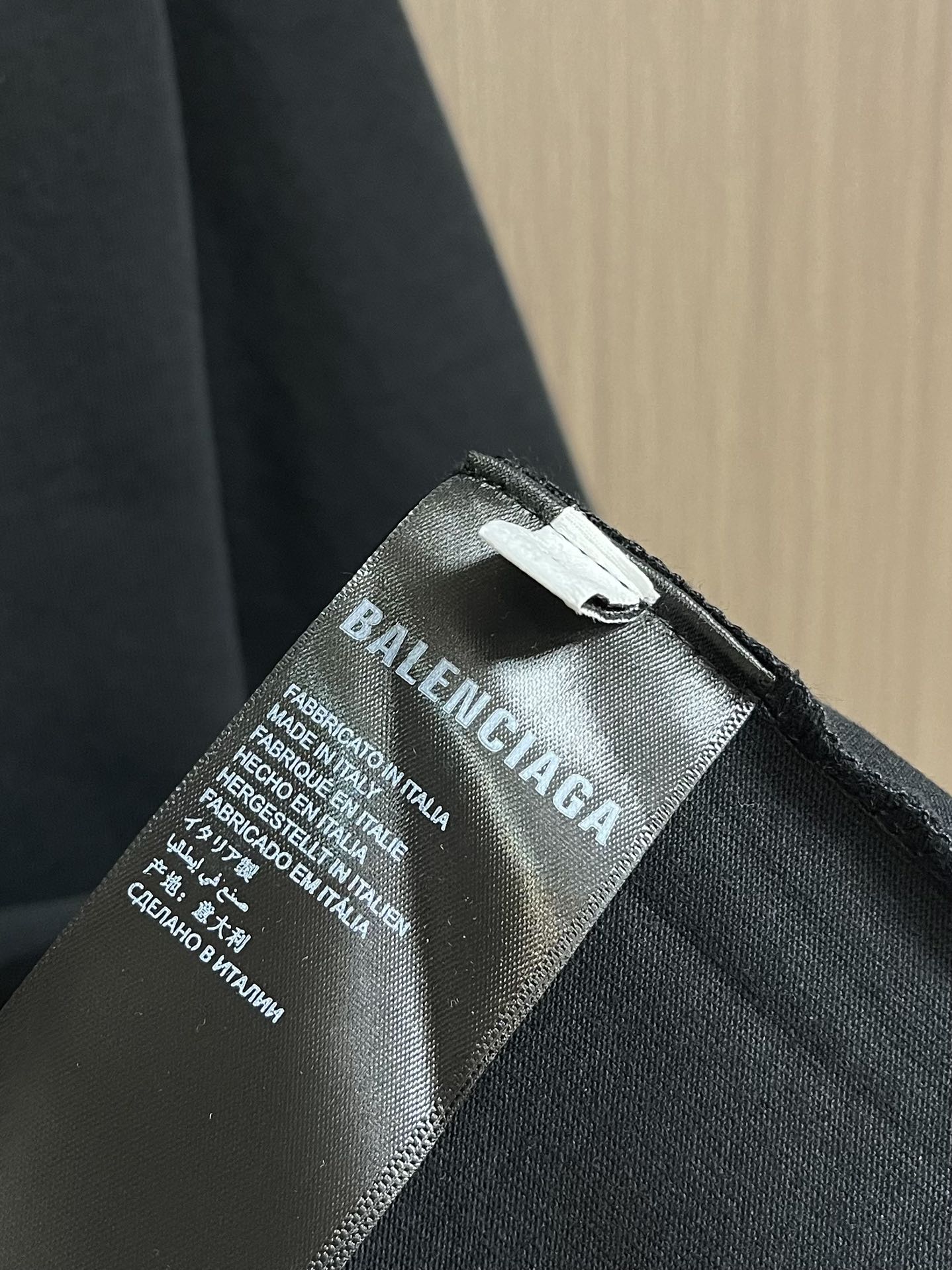 Balenciaga巴黎世家印花logo短袖圆领T恤男女同款轻奢高级百搭又显瘦280克重磅高克重面料男女