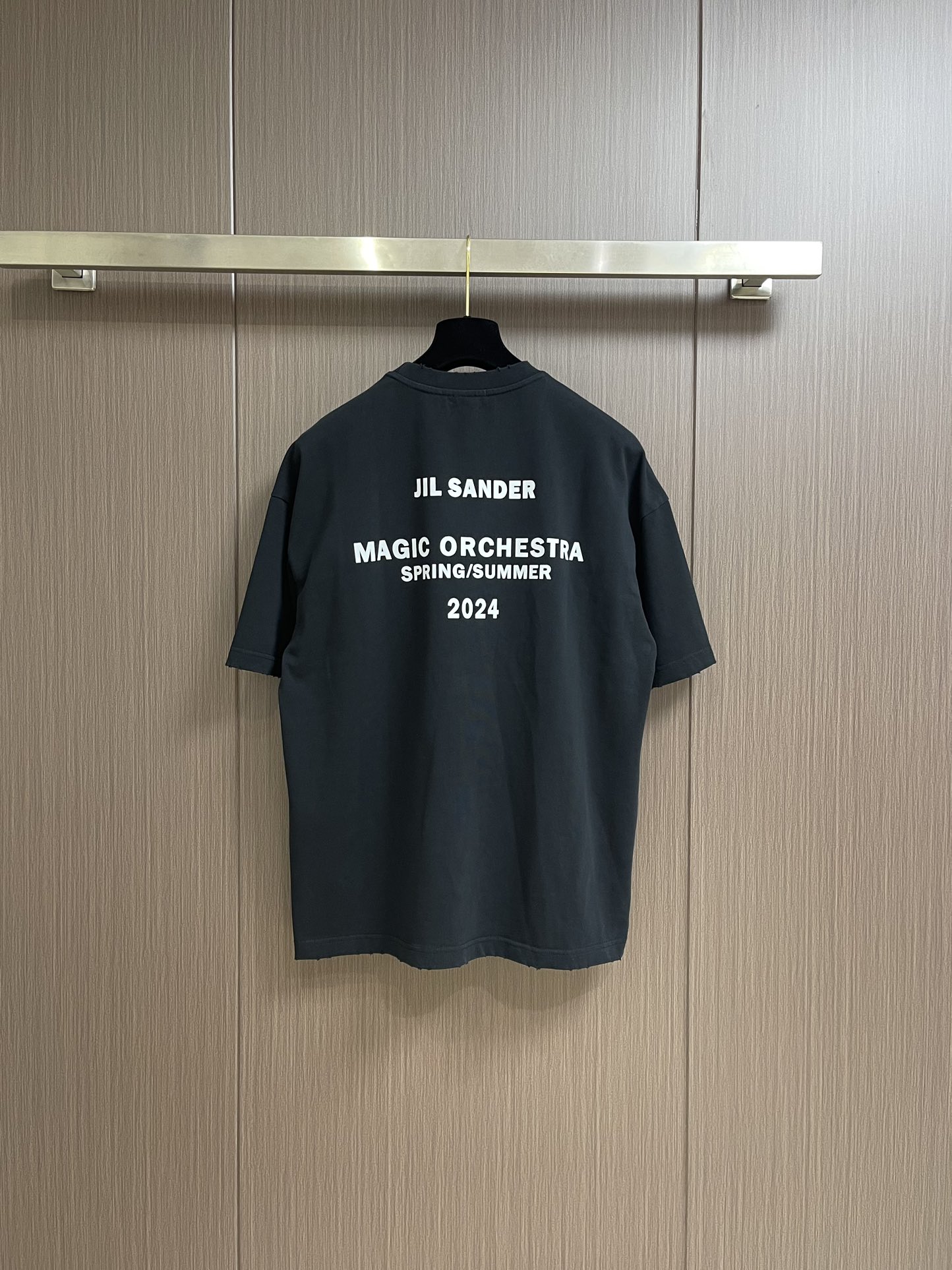 JILsander2024ss春夏新品字母logo短袖T恤经典时髦的风格单穿打底自带高级感极简主义代表纯