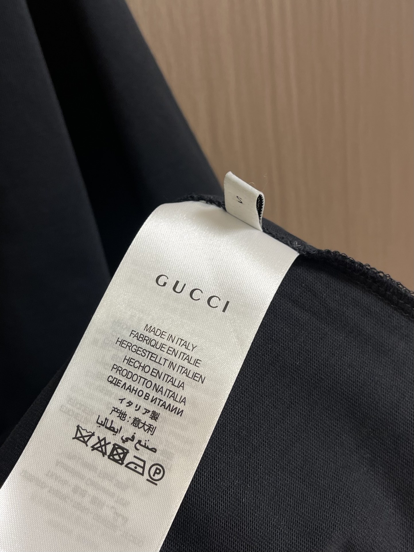 GUCCI2024ss春夏新款校徽印花短袖t恤有气质做工品质看细节宽松版型上身超级好看超级百搭不显胖面料