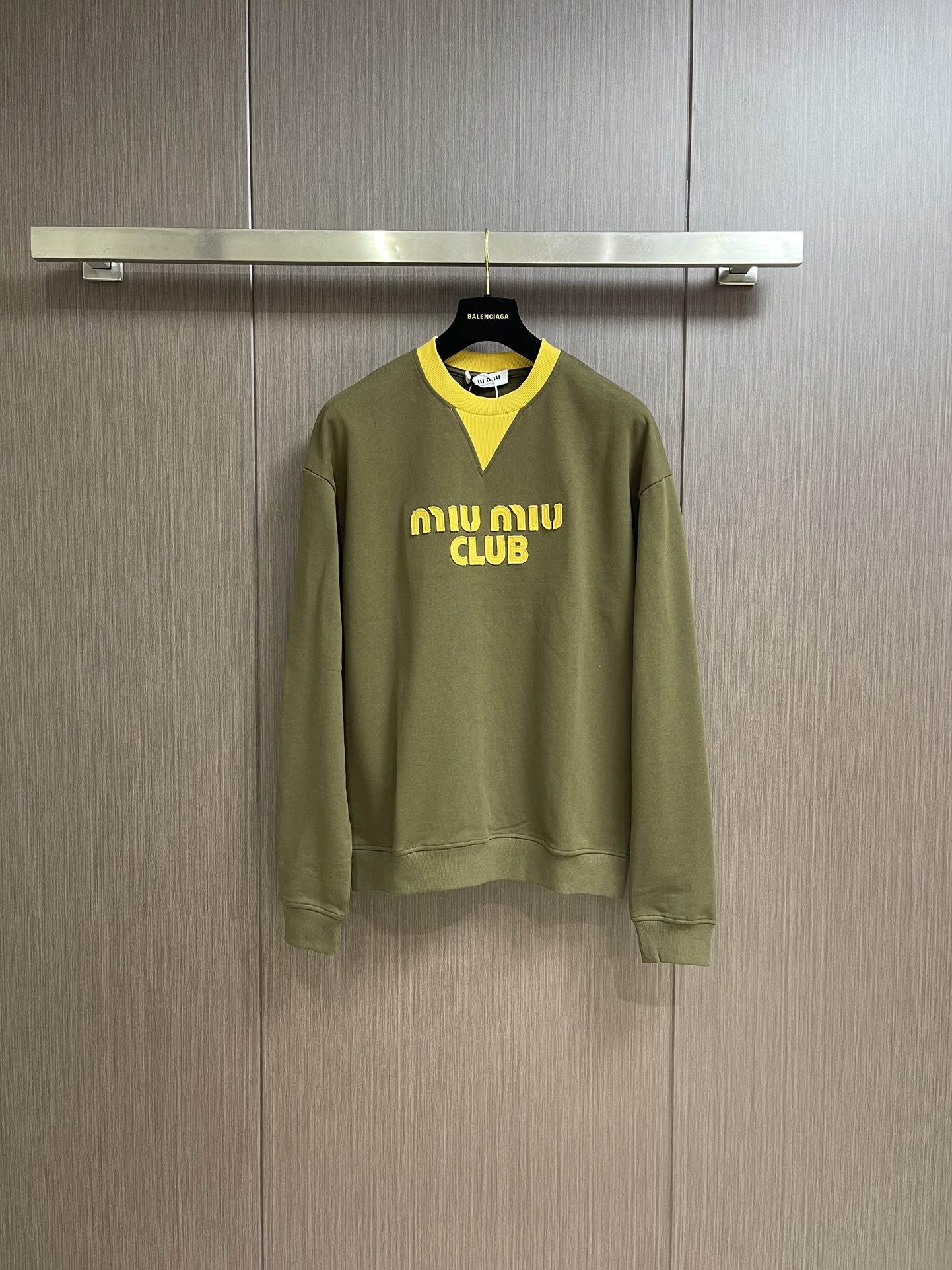 Replica AAA+ Designer
 MiuMiu Clothing Sweatshirts Embroidery Cotton Fall Collection Sweatpants