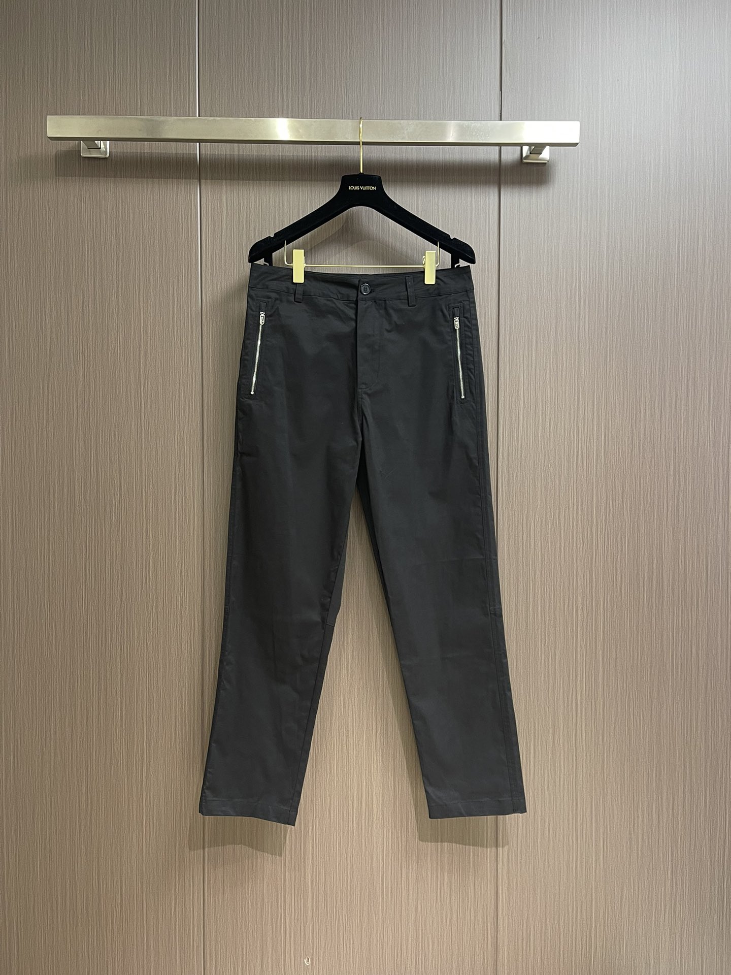 Fendi Clothing Pants & Trousers AAAA Customize
 Silver Cotton Casual