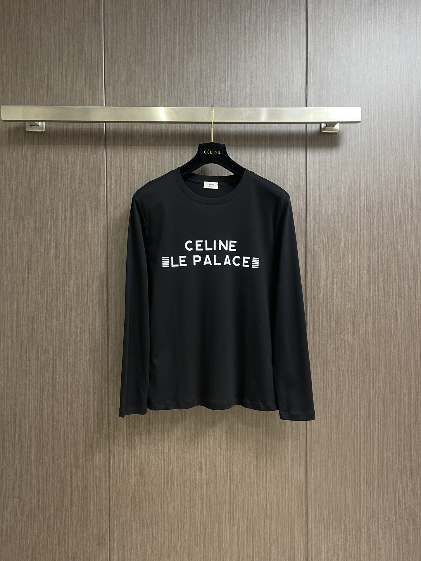 Celine Clothing T-Shirt Long Sleeve