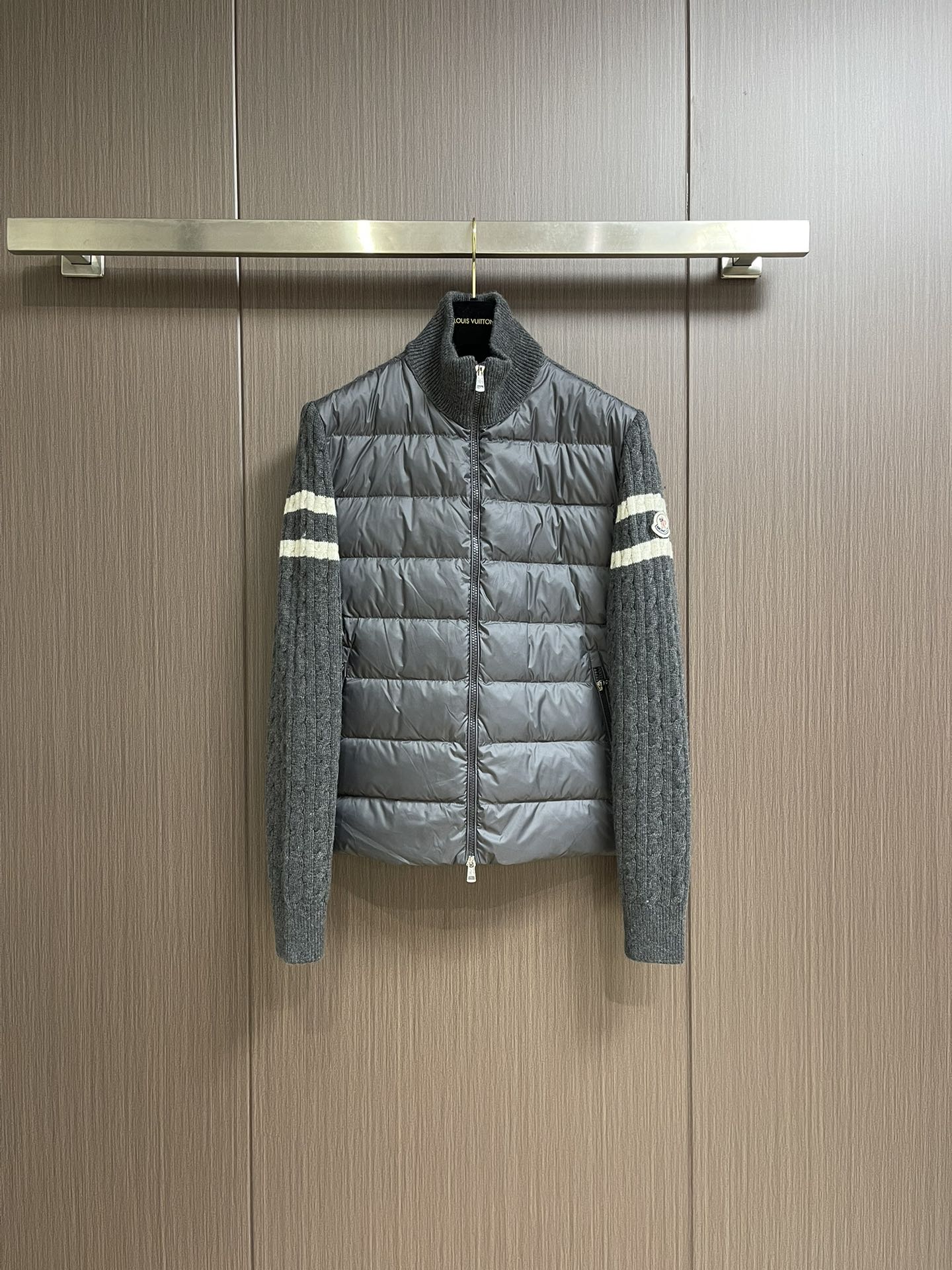 Designer High Replica
 Moncler Clothing Coats & Jackets White Splicing Cashmere Goose Down Wool Fashion