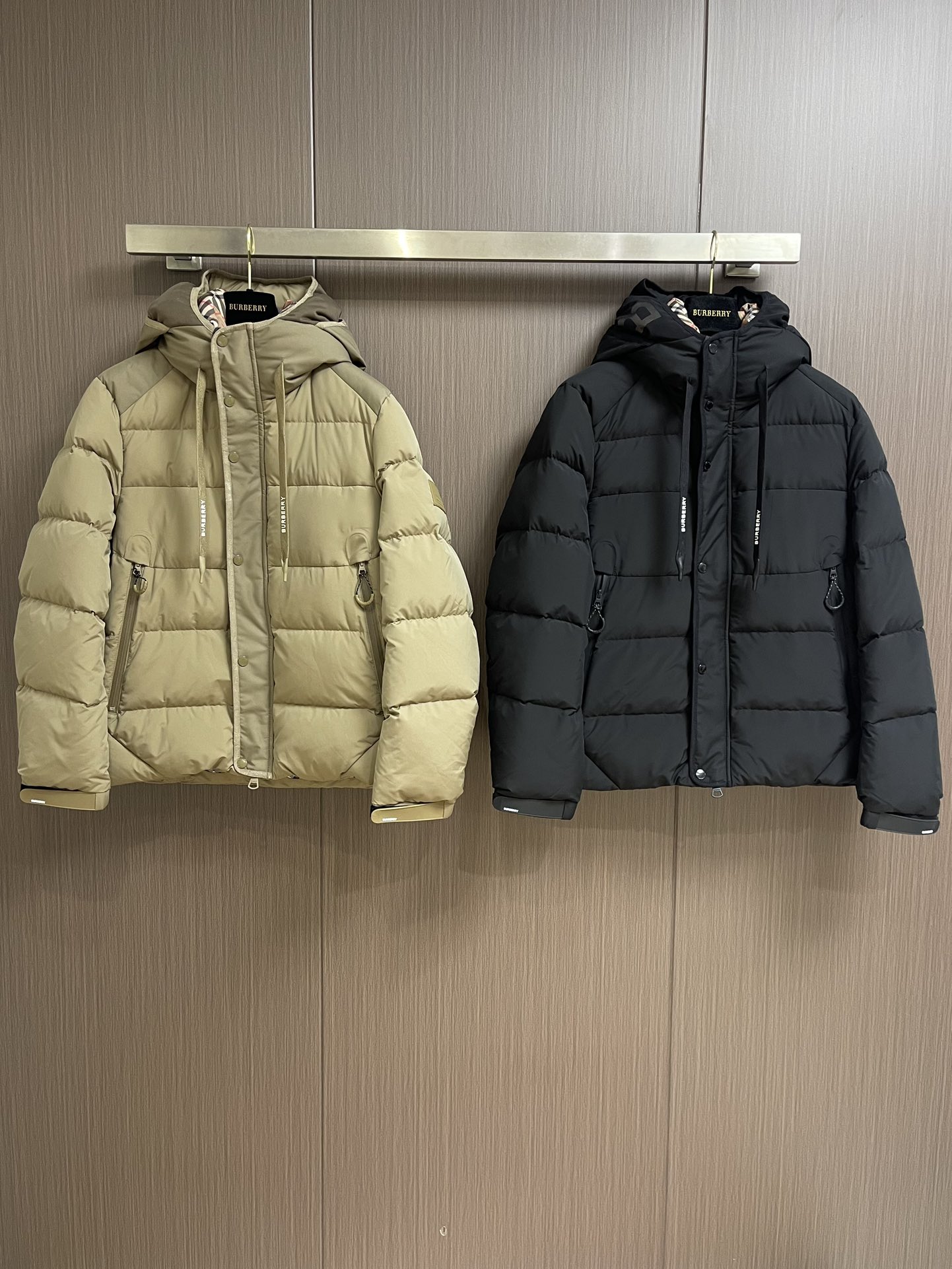 Burberry2024ss新款男士面包服羽绒服面料柔软舒适上身版型超赞拉链辅料都是客供进口面料轻便舒适