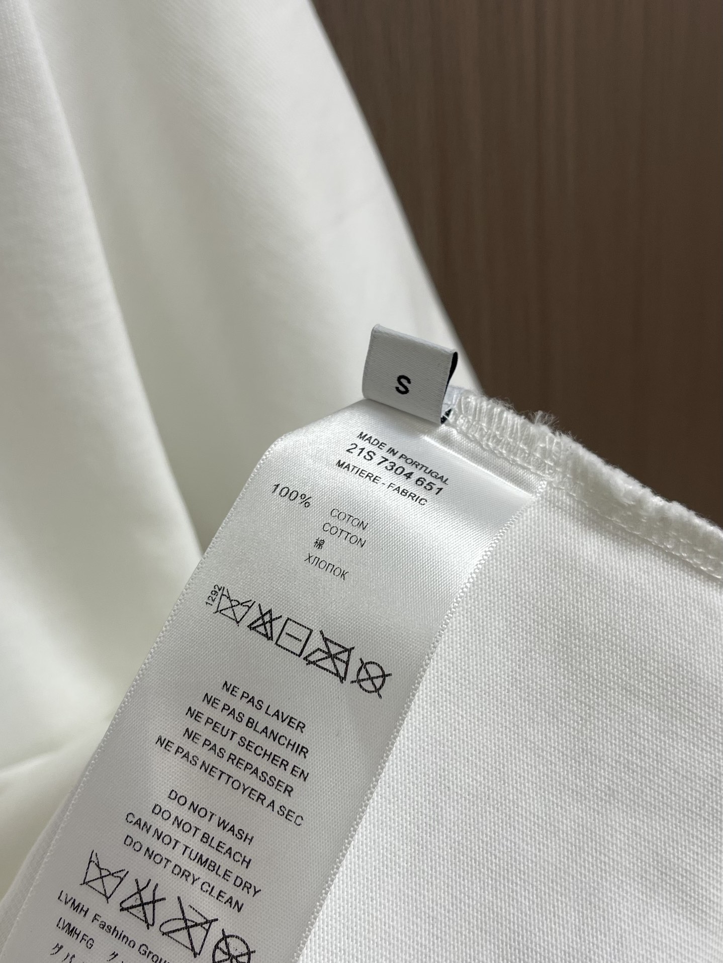 OFF-WHITE 2025s Logo T-shirt: 100% Cotton, High-Density Threaded Neck, Various Sizes Available - 图片 9