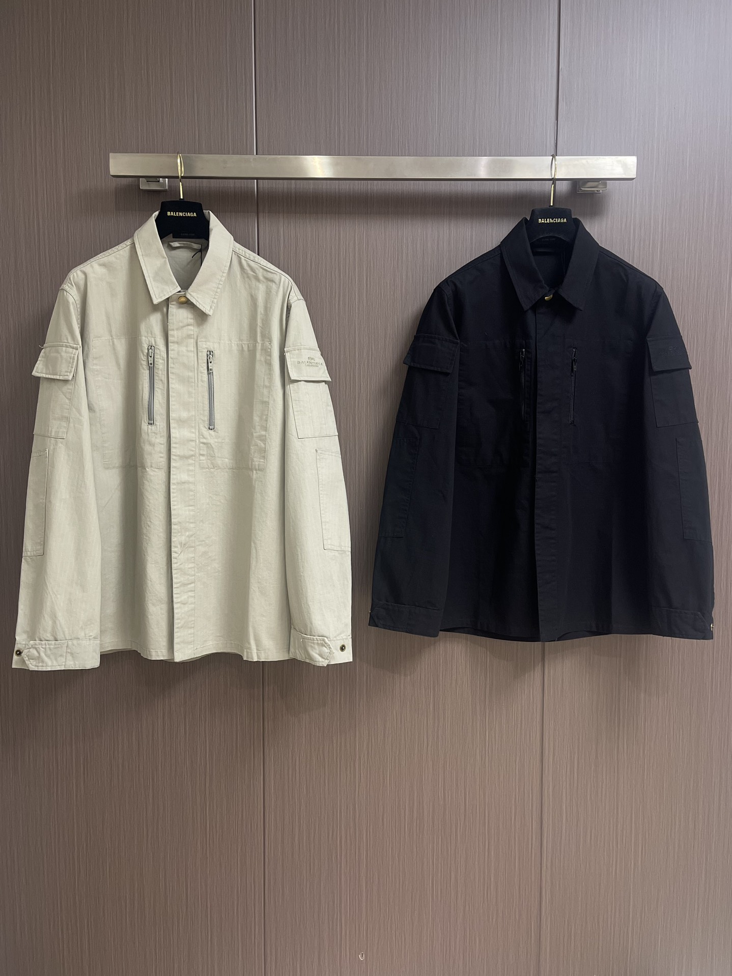 Balenciaga 2025SS Zipper Jackets: Laser-cut, High-quality, Commercial Style, Sizes S-XL - 图片 3
