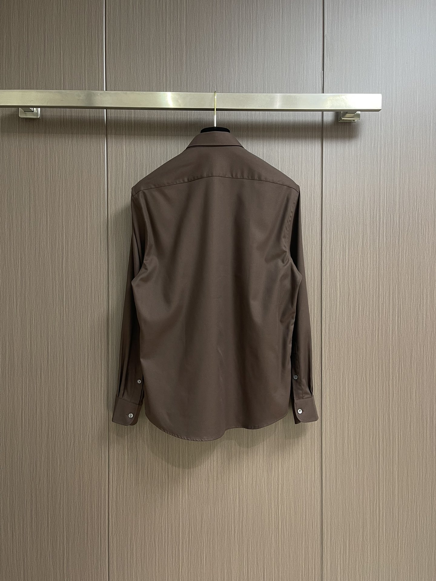 Zegna 2025s Men’s Organic Cotton Long Sleeve Shirts for Business and Leisure - 图片 2