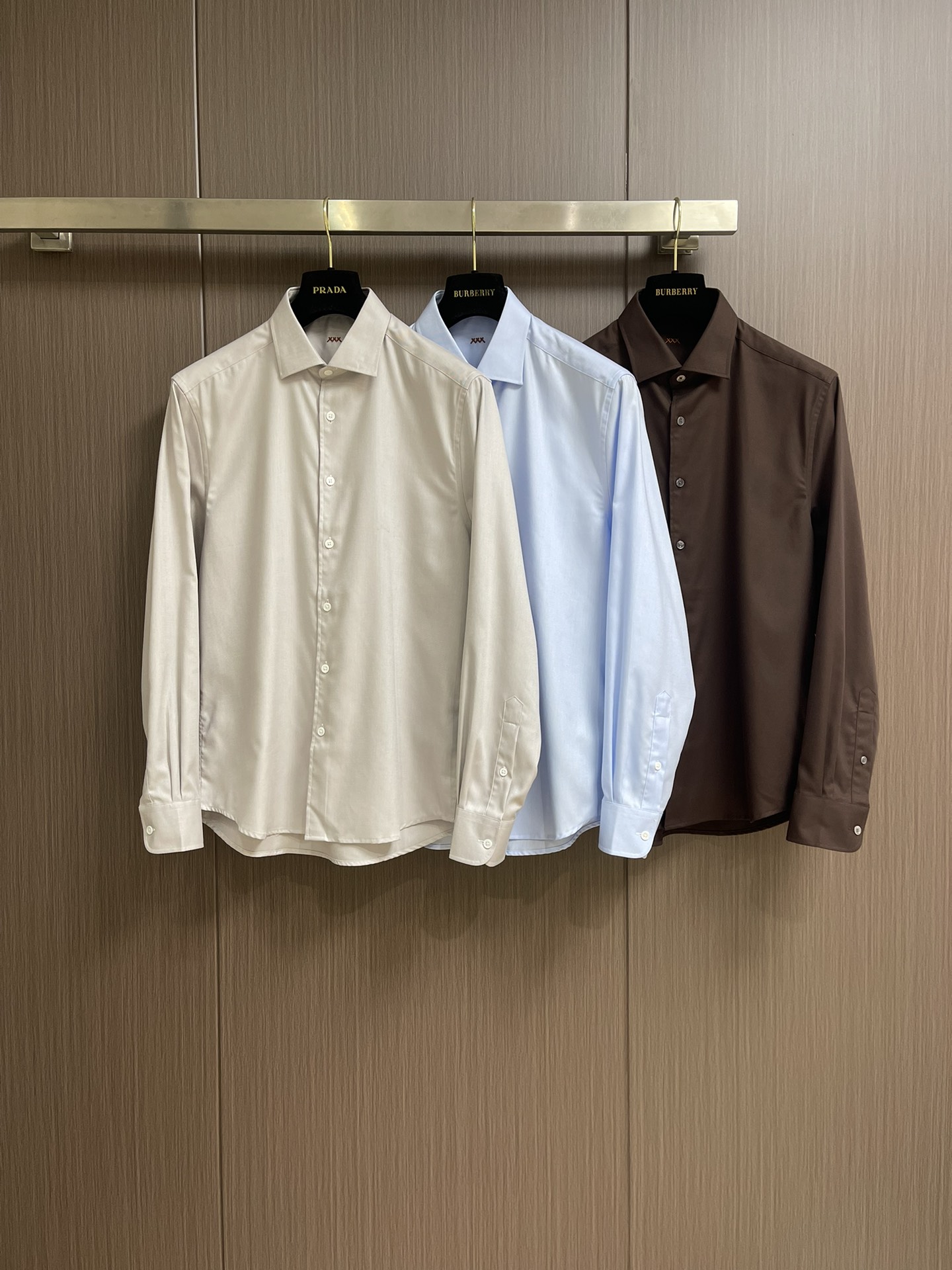 Zegna 2025s Men’s Organic Cotton Long Sleeve Shirts for Business and Leisure - 图片 3
