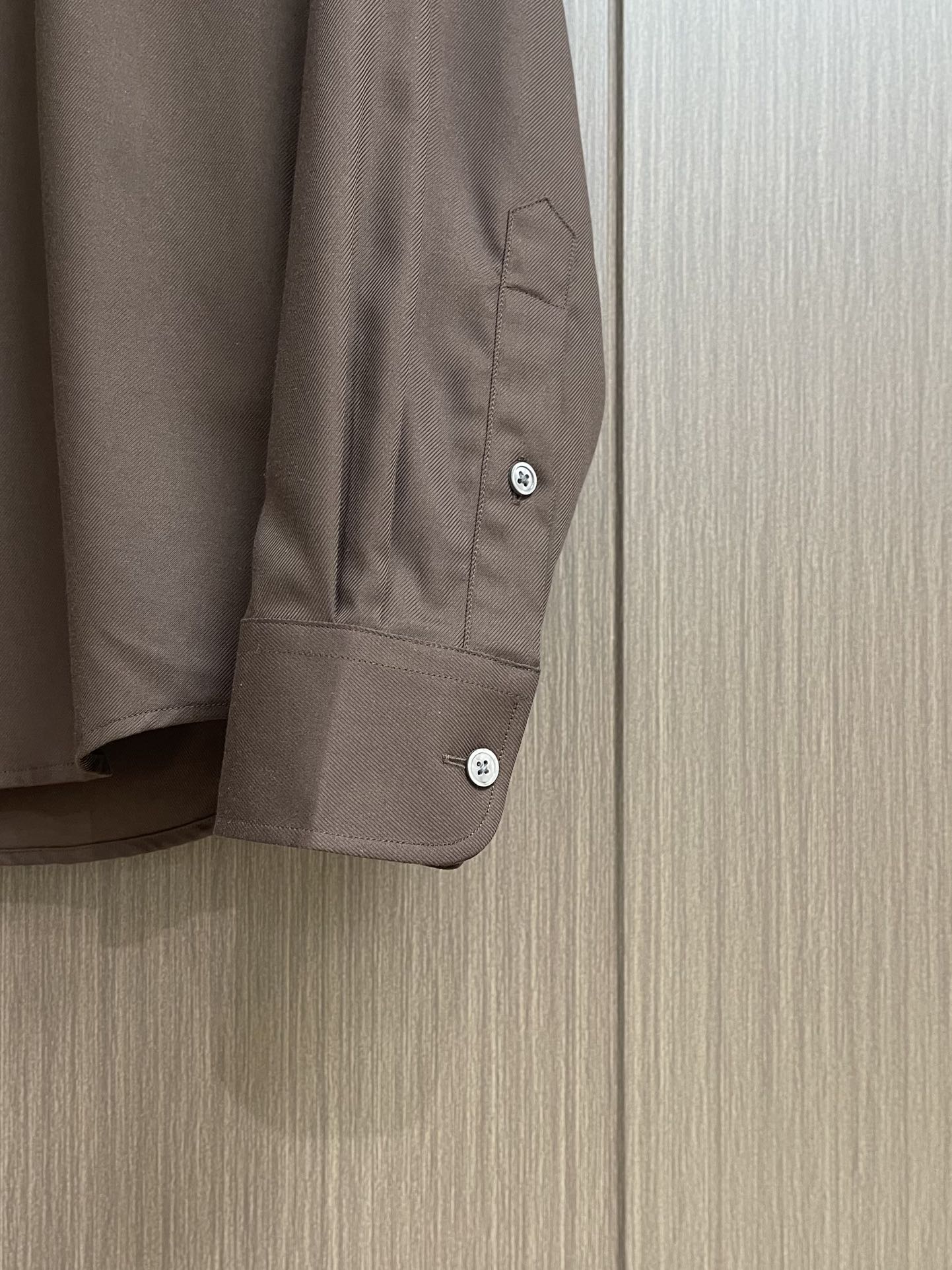 Zegna 2025s Men’s Organic Cotton Long Sleeve Shirts for Business and Leisure - 图片 7