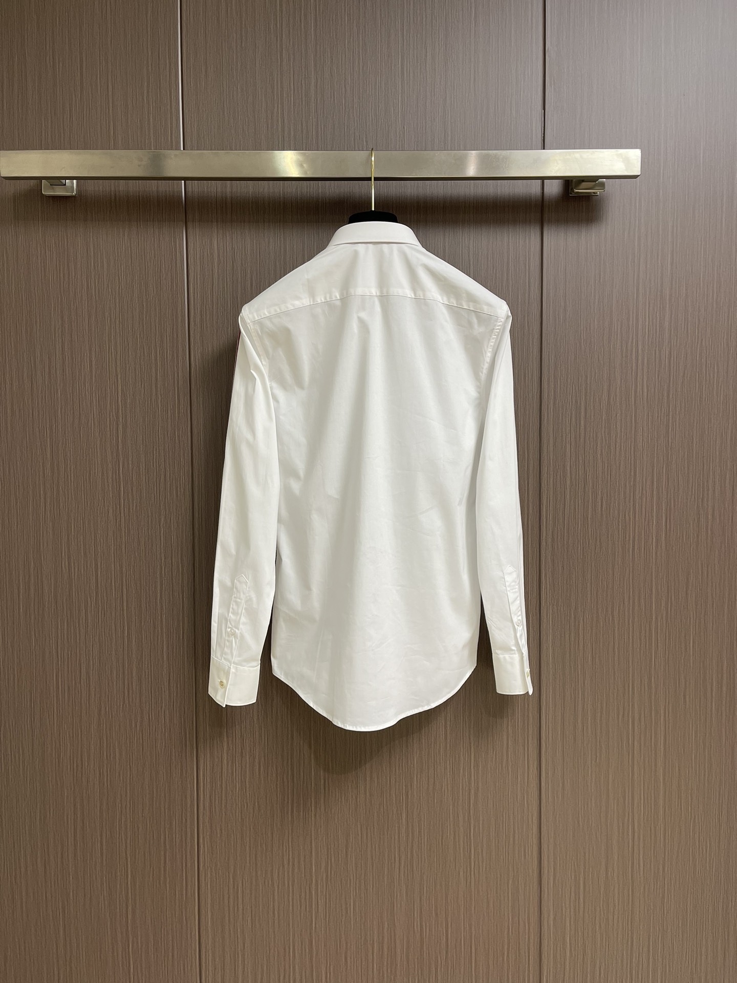 GUCCI Double-G Logo Long-Sleeve Cotton Shirt in Various Sizes: S-XXL - 图片 2