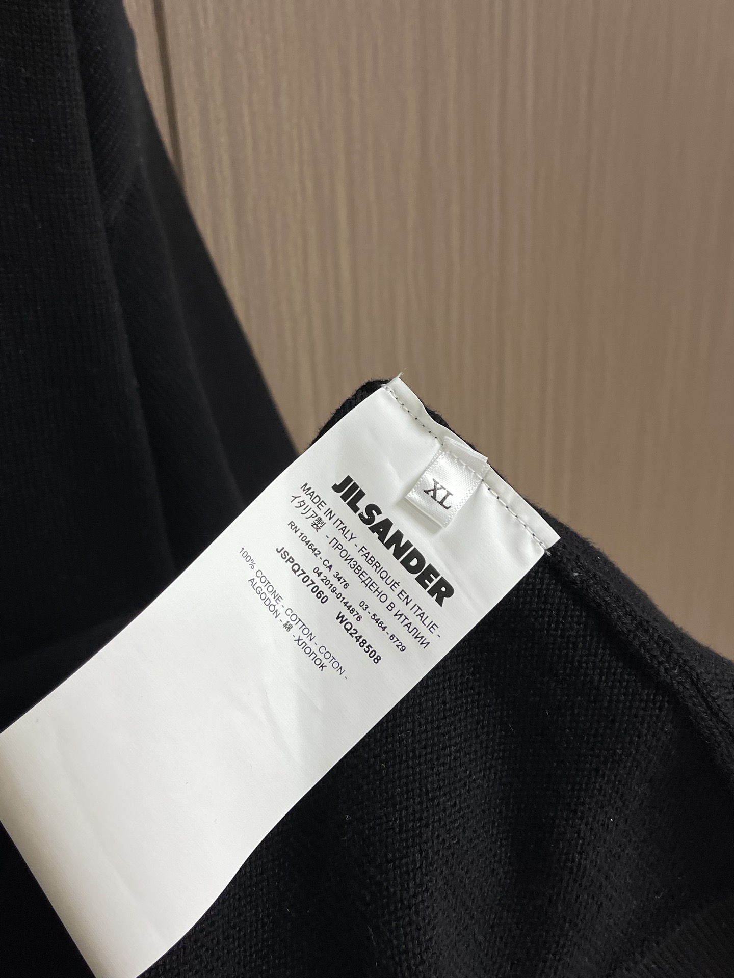 New Jil Sander 2025SS Polo Shirt with Xinjiang Velvet Wire – Size S-XL - 图片 9