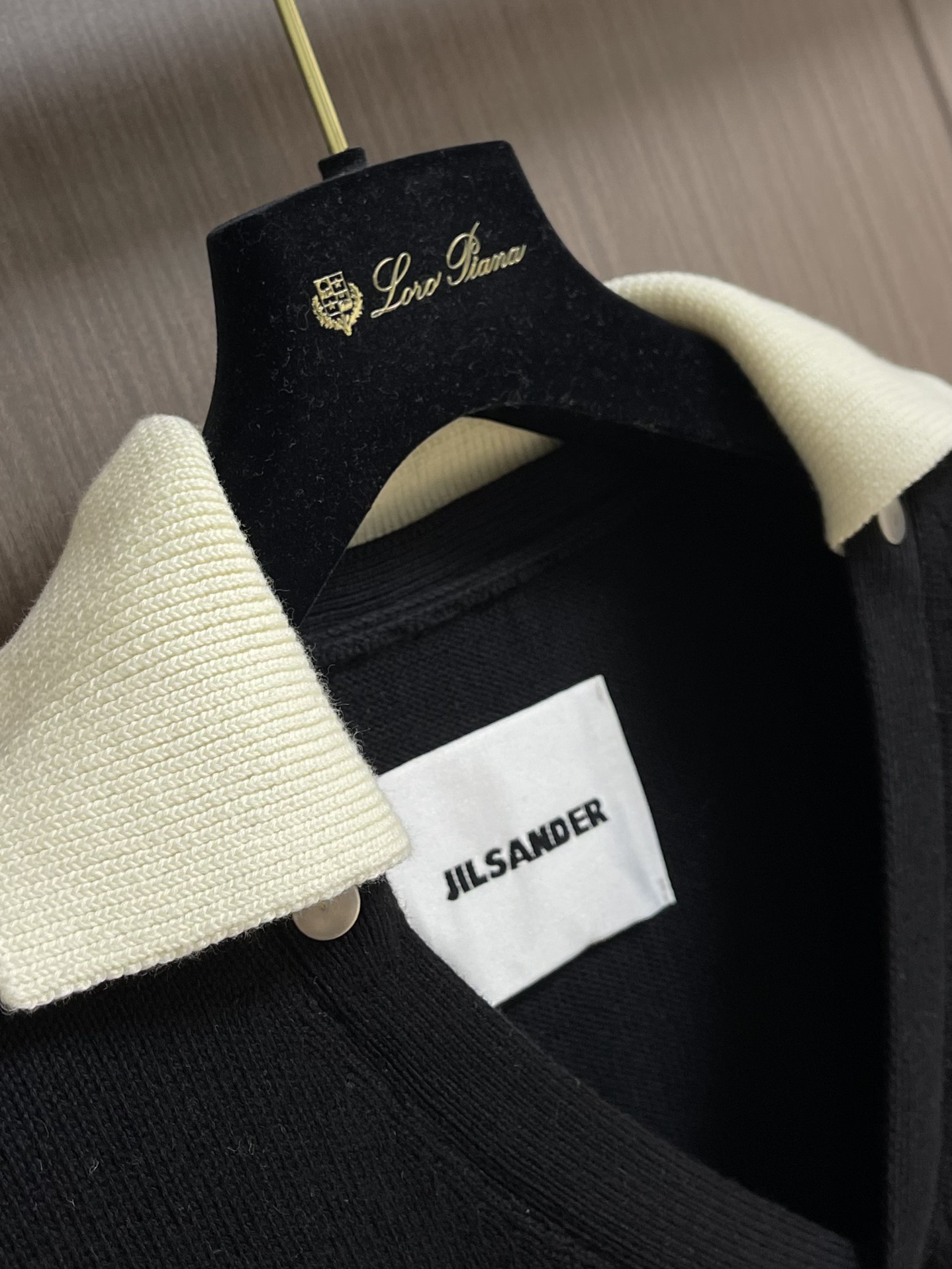 New Jil Sander 2025SS Polo Shirt with Xinjiang Velvet Wire – Size S-XL - 图片 3