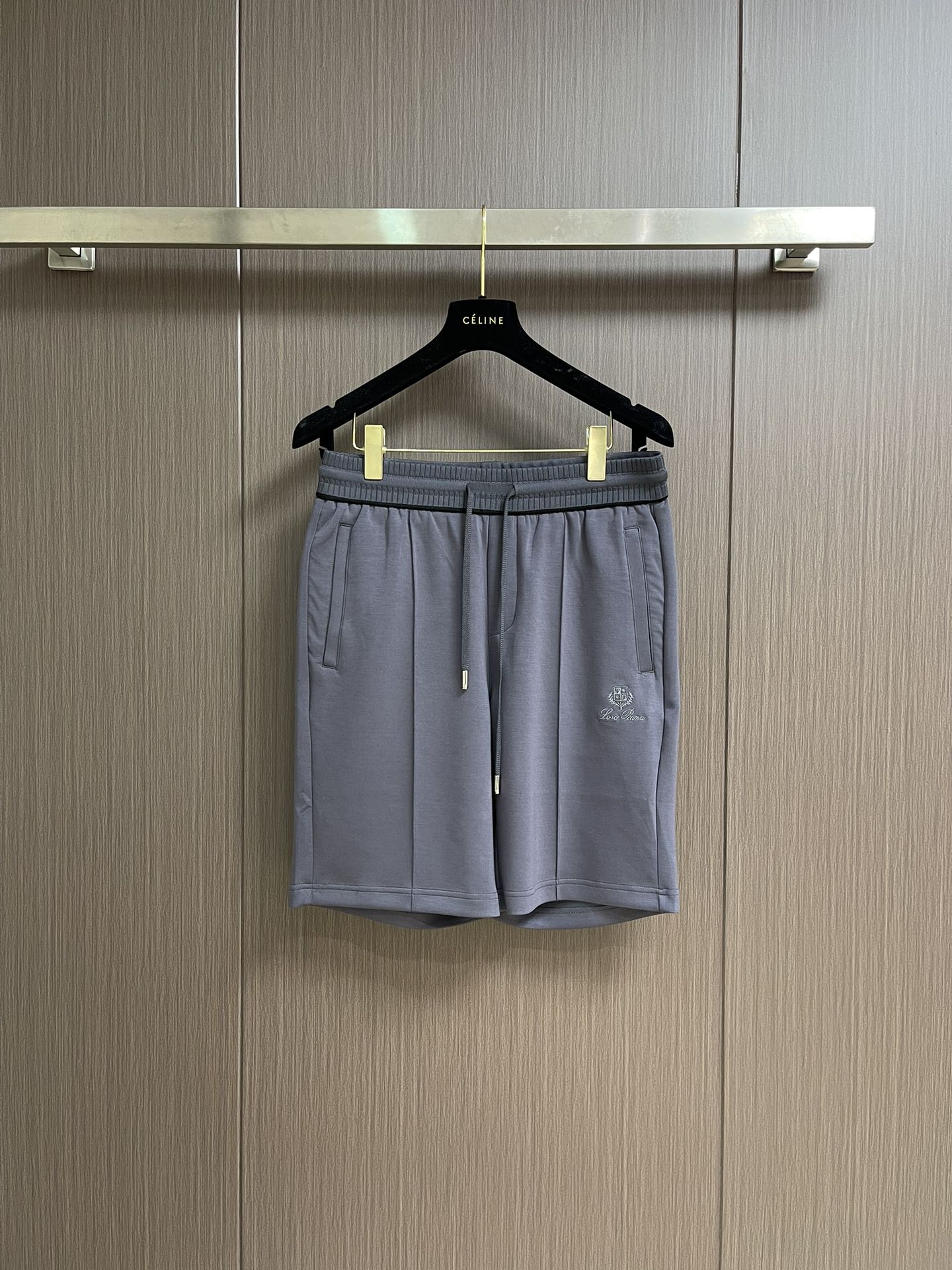 Shorts décontractés de luxe en coton modal Loro Piana, confort et élégance