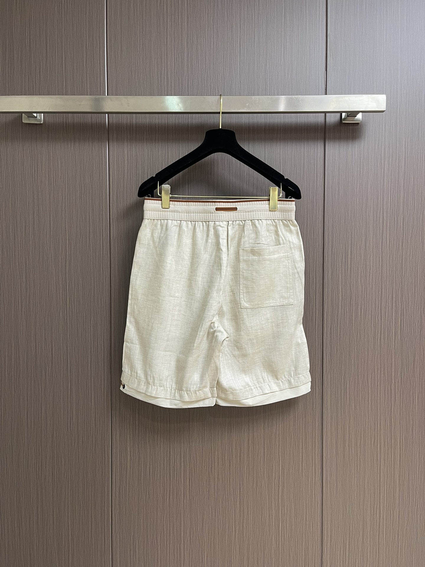 Louis Vuitton Linen Blend Drawstring Shorts Casual Summer 3 i1750183214 7311 7