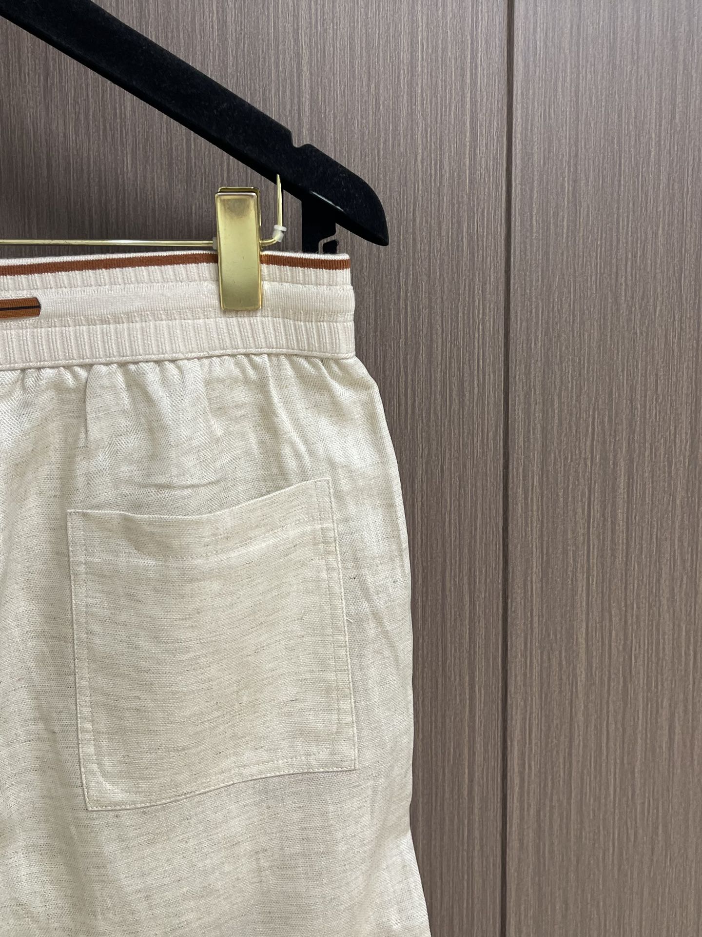 Louis Vuitton Linen Blend Drawstring Shorts Casual Summer 10 i1750183214 7991 4