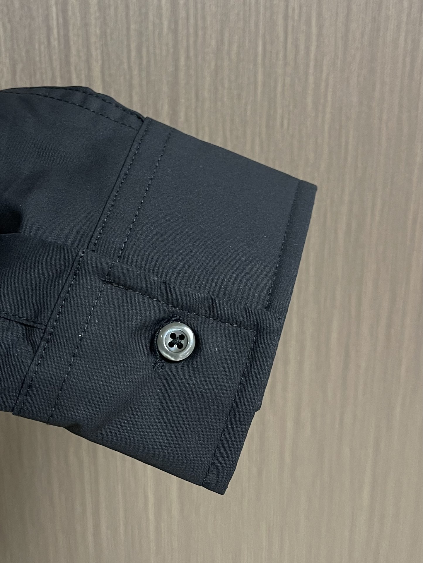 Prada Men's Long Sleeve Cotton Shirt with Triangle Logo - Stylish & Durable 10 i1750266349 6259 2