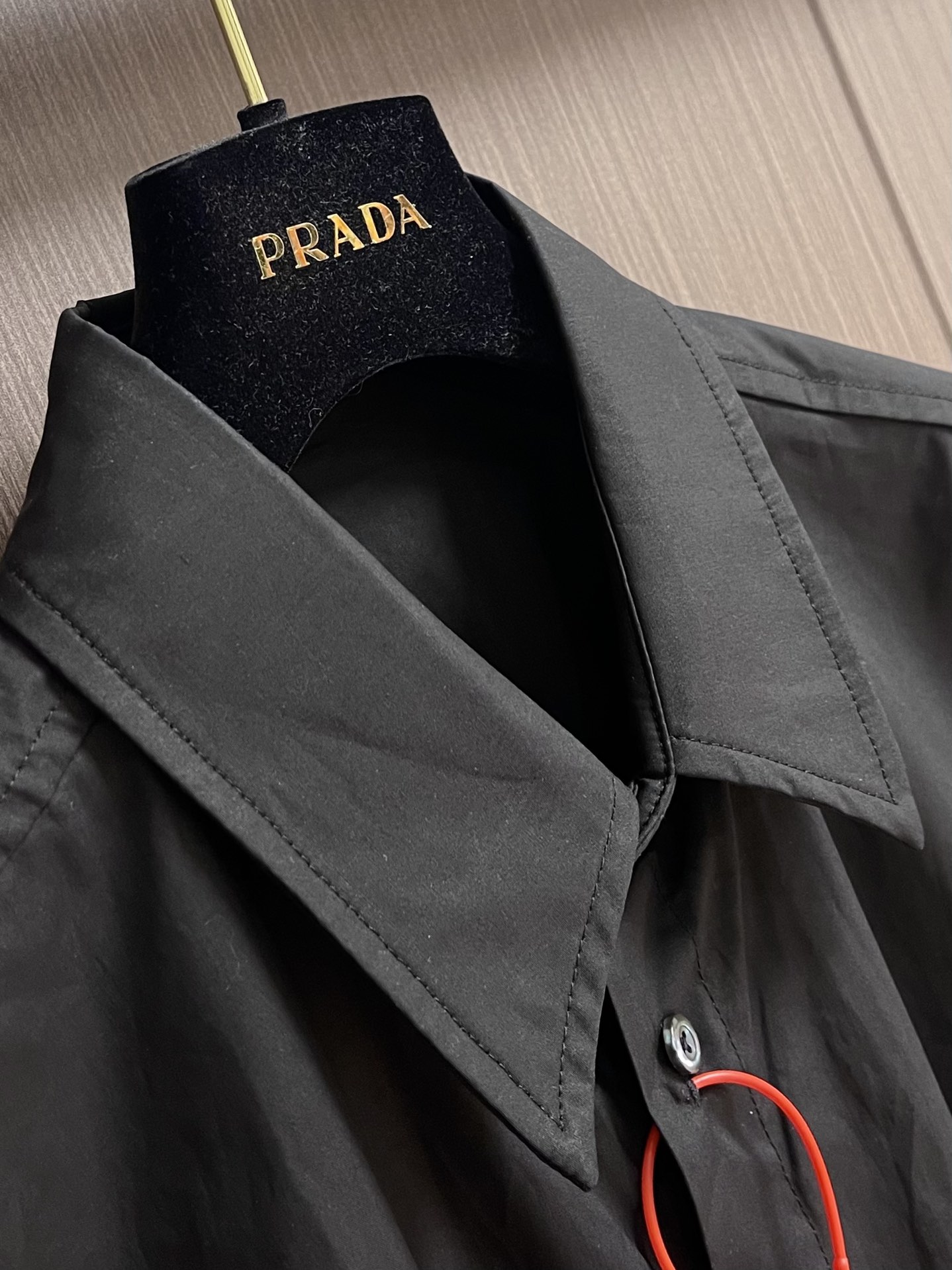 Prada Men's Long Sleeve Cotton Shirt with Triangle Logo - Stylish & Durable 7 i1750266349 9167 3