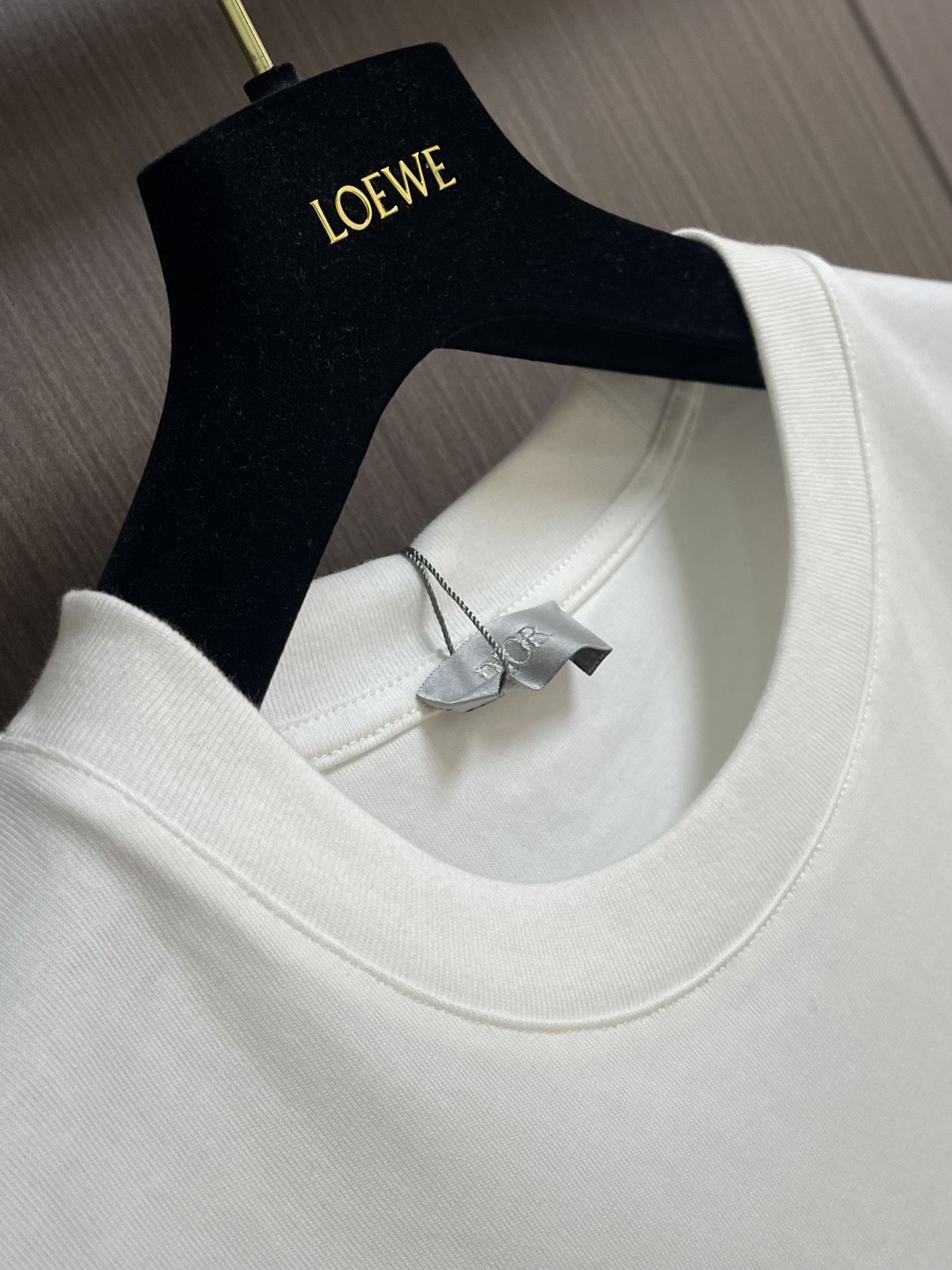 DIOR 2025SS CD Logo Embroidery T-Shirt, Lightweight & Breathable Cotton Top 7 i1750266731 1817 1