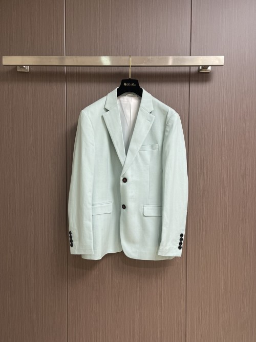 Kiton 2025SS Men's Light Blue Summer Suit Jacket - Slim Fit, Size 48-54 1 Kiton 2025SS Men's Light Blue Summer Suit Jacket - Slim Fit, Size 48-54