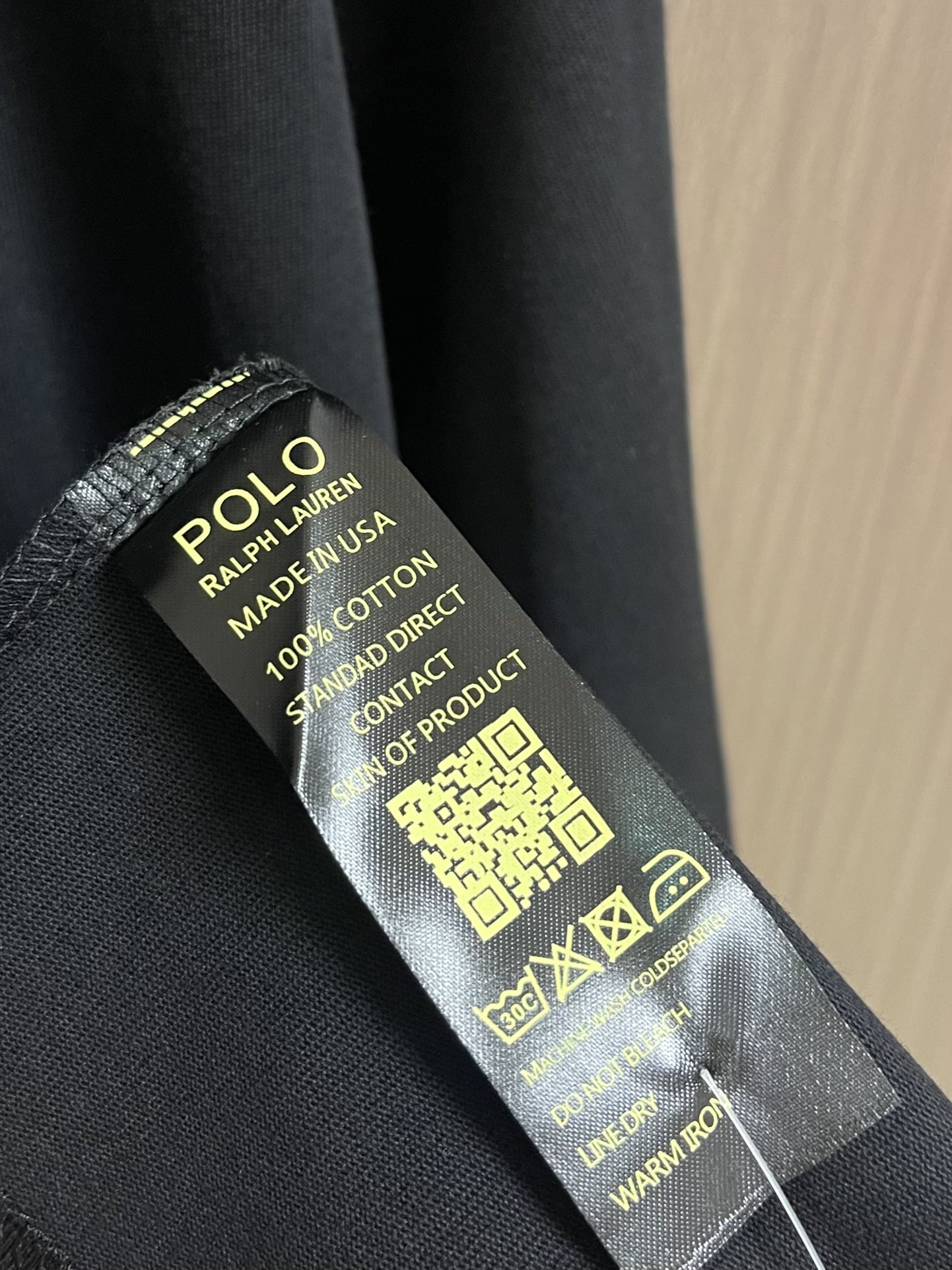 
Ralp。h Lauren拉夫 基础大马刺绣短袖T恤，客供面料100％纯棉，胸口进口刺绣logo，定制