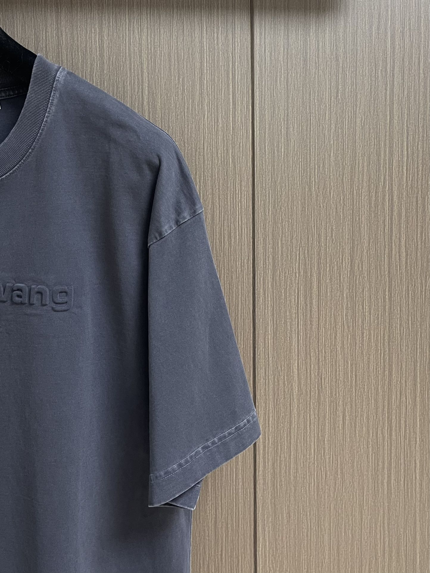 Alexander Wang Distressed Logo T-Shirt - Oversized Fit, Stone Washed Finish 5 i1750345043 2411 7