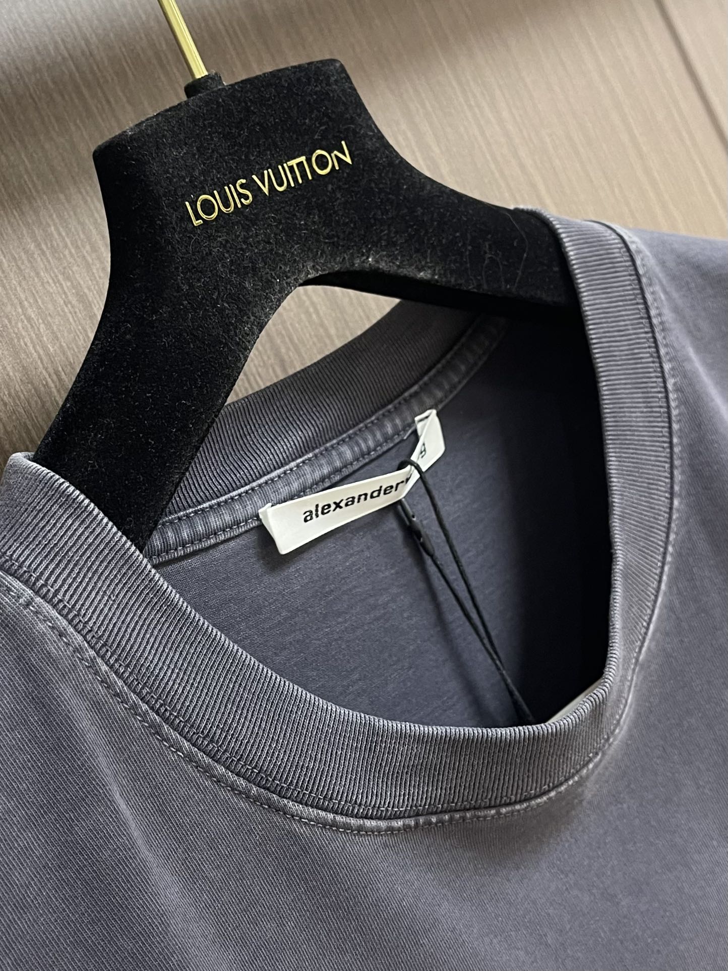 Alexander Wang Distressed Logo T-Shirt - Oversized Fit, Stone Washed Finish 7 i1750345043 8699 3