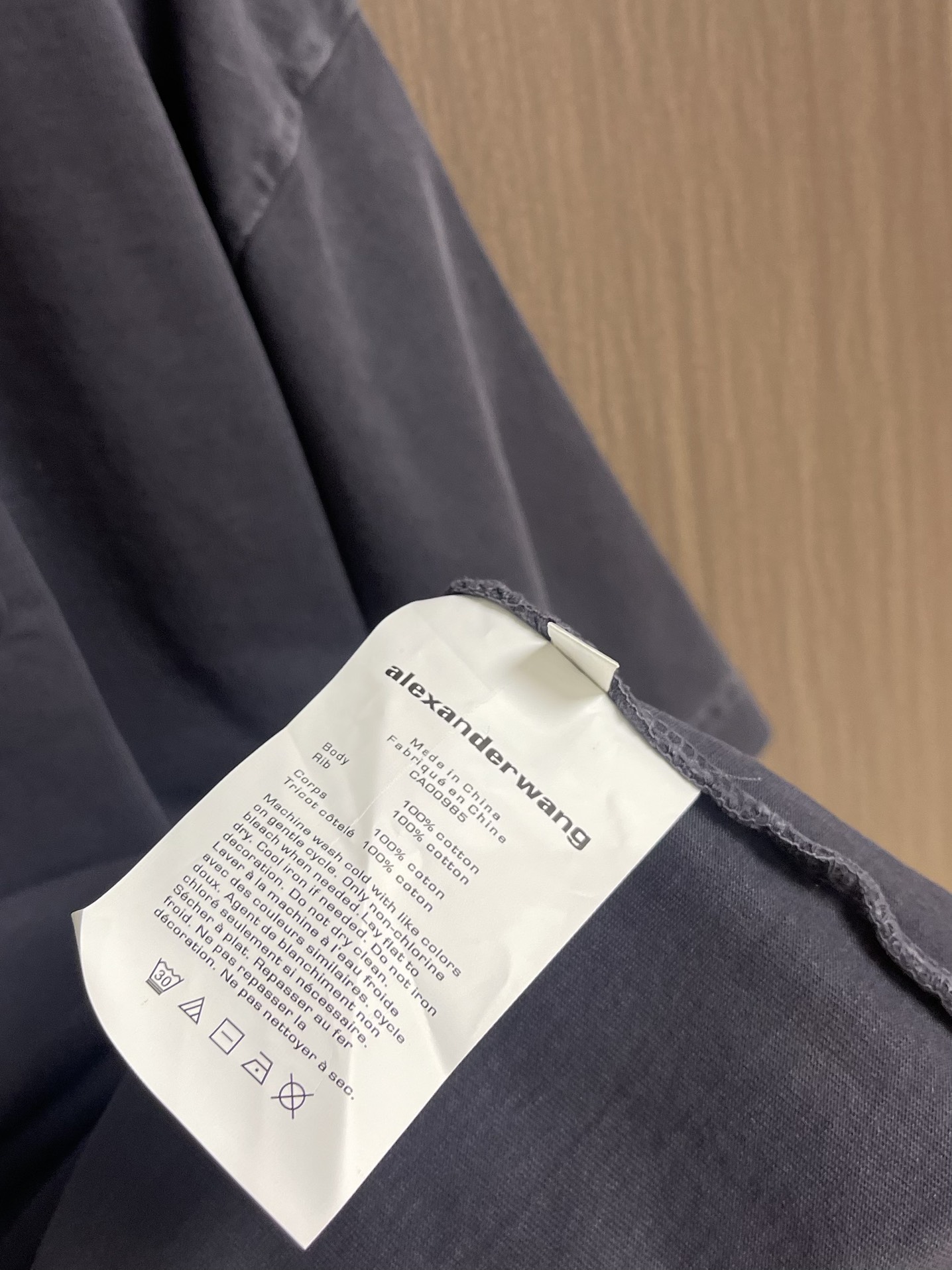 Alexander Wang Distressed Logo T-Shirt - Oversized Fit, Stone Washed Finish 8 i1750345043 9623 6