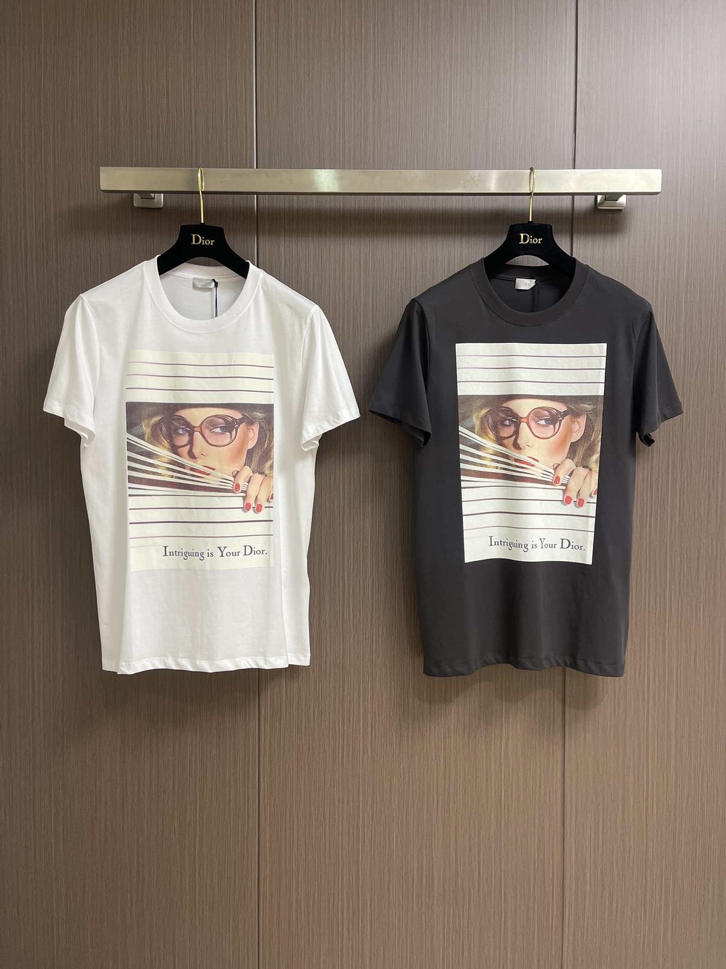 Dior Portrait Magazine Print Short Sleeve T-Shirt - Unisex Fashion 4 i1750354012 6312 3