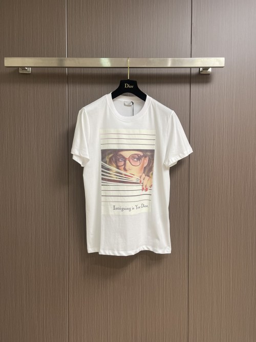 Dior Intriguing Magazine Print Short Sleeve T-Shirt - Unisex Fashion 1 Dior Intriguing Magazine Print Short Sleeve T-Shirt - Unisex Fashion