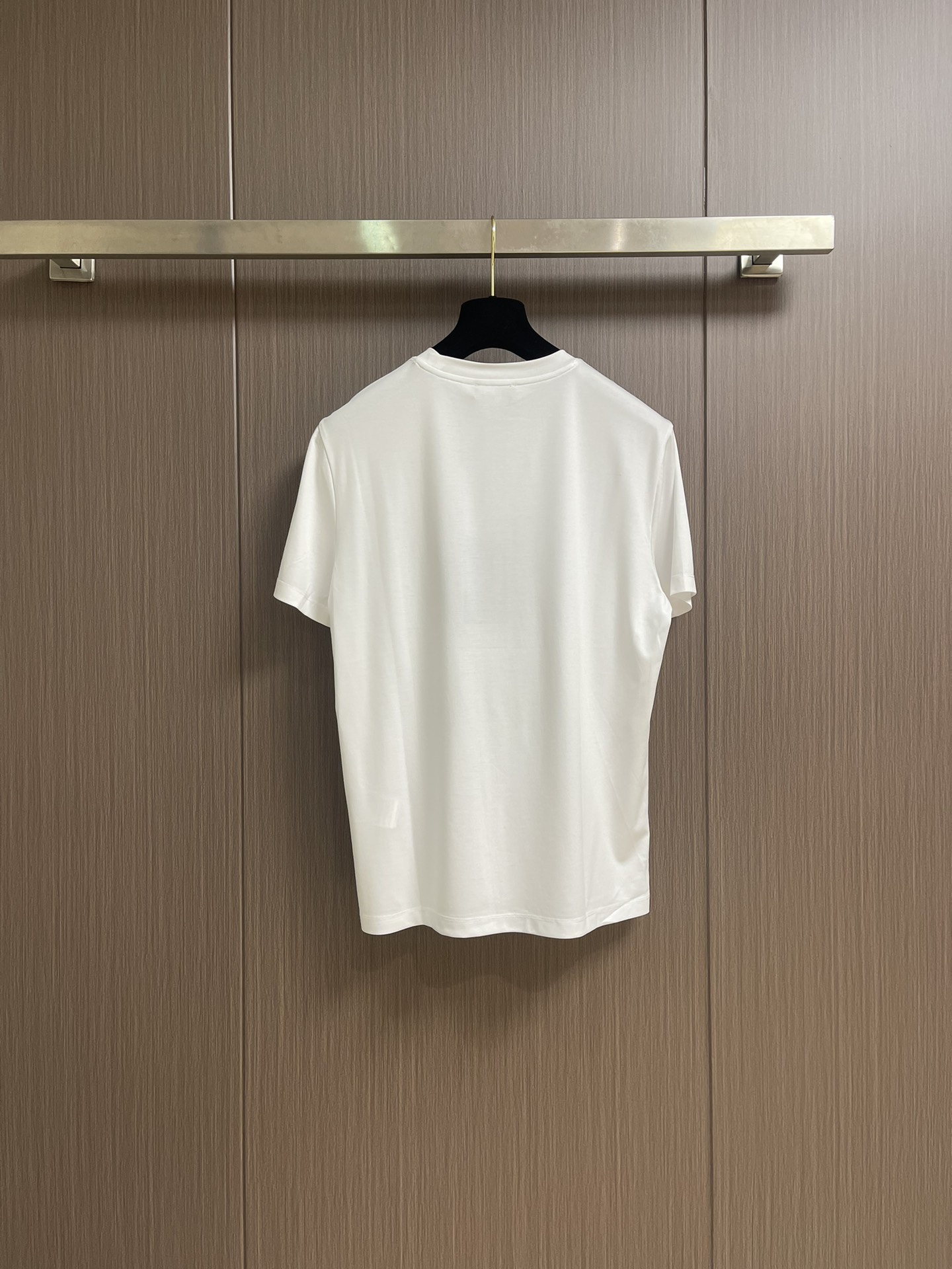 Versace Men's White T-Shirt with Gold Medusa Logo - Classic Fit 3 i1750437921 4737 3