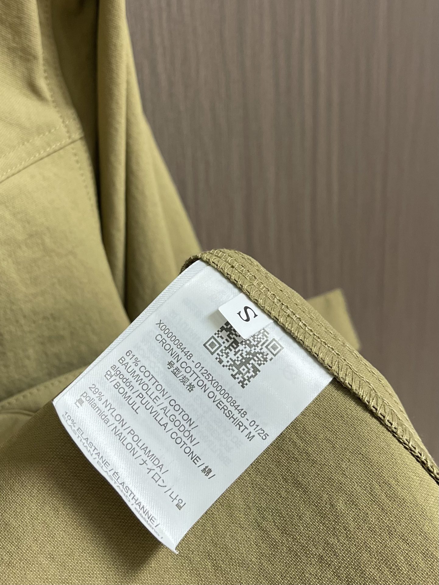 
arcteryx 始祖鸟新款CRONIN LNSULATED衬衣领夹克冲锋外套， 四面微弹 防风 防水