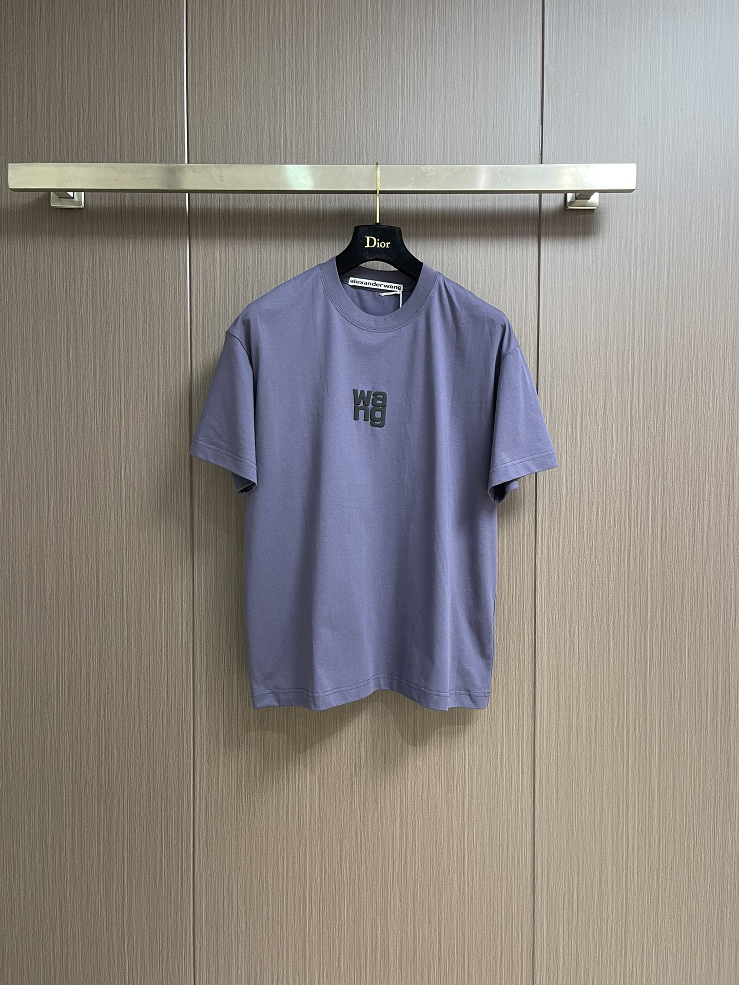 Alexander Wang Camiseta de Manga Corta con Estampado Texturizado para Hombre