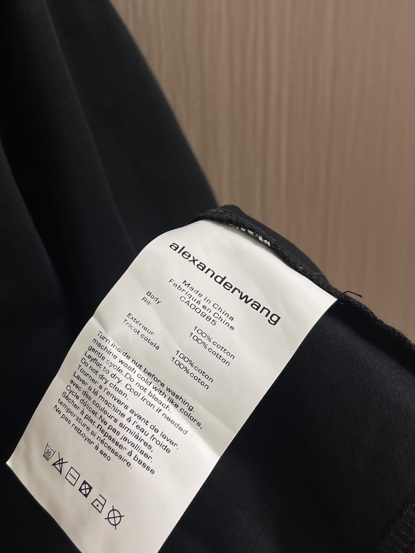 Alexander Wang Men's 2025SS Summer 3D Printed Short Sleeve T-Shirt 9 i1750529426 3248 8