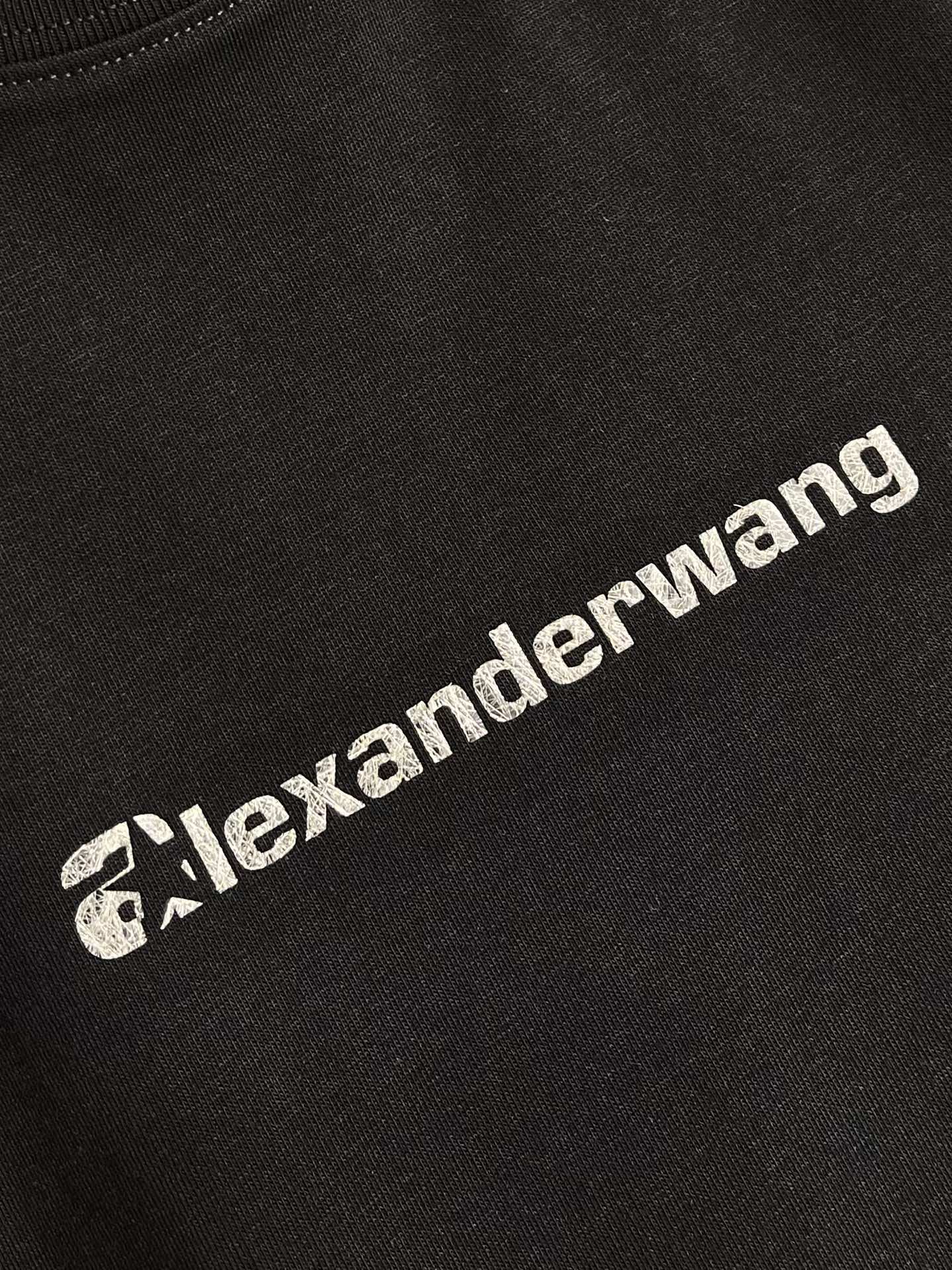Alexander Wang Men's 2025SS Summer 3D Printed Short Sleeve T-Shirt 6 i1750529426 7641 3