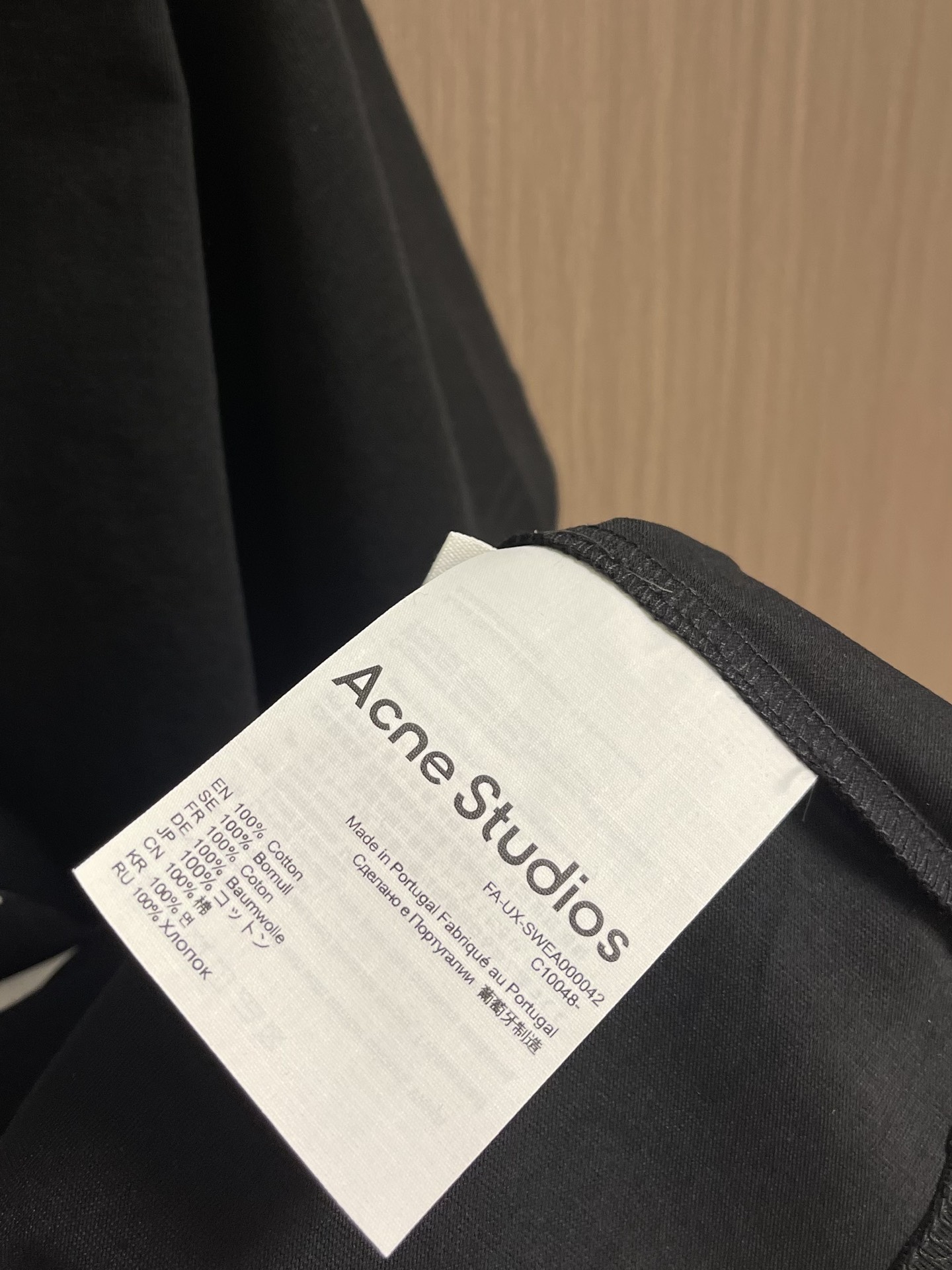 
Acne Studios 2025SS夏季新款涂鸦手绘字母笑脸LOGO 短袖T恤，面料定制定染 300