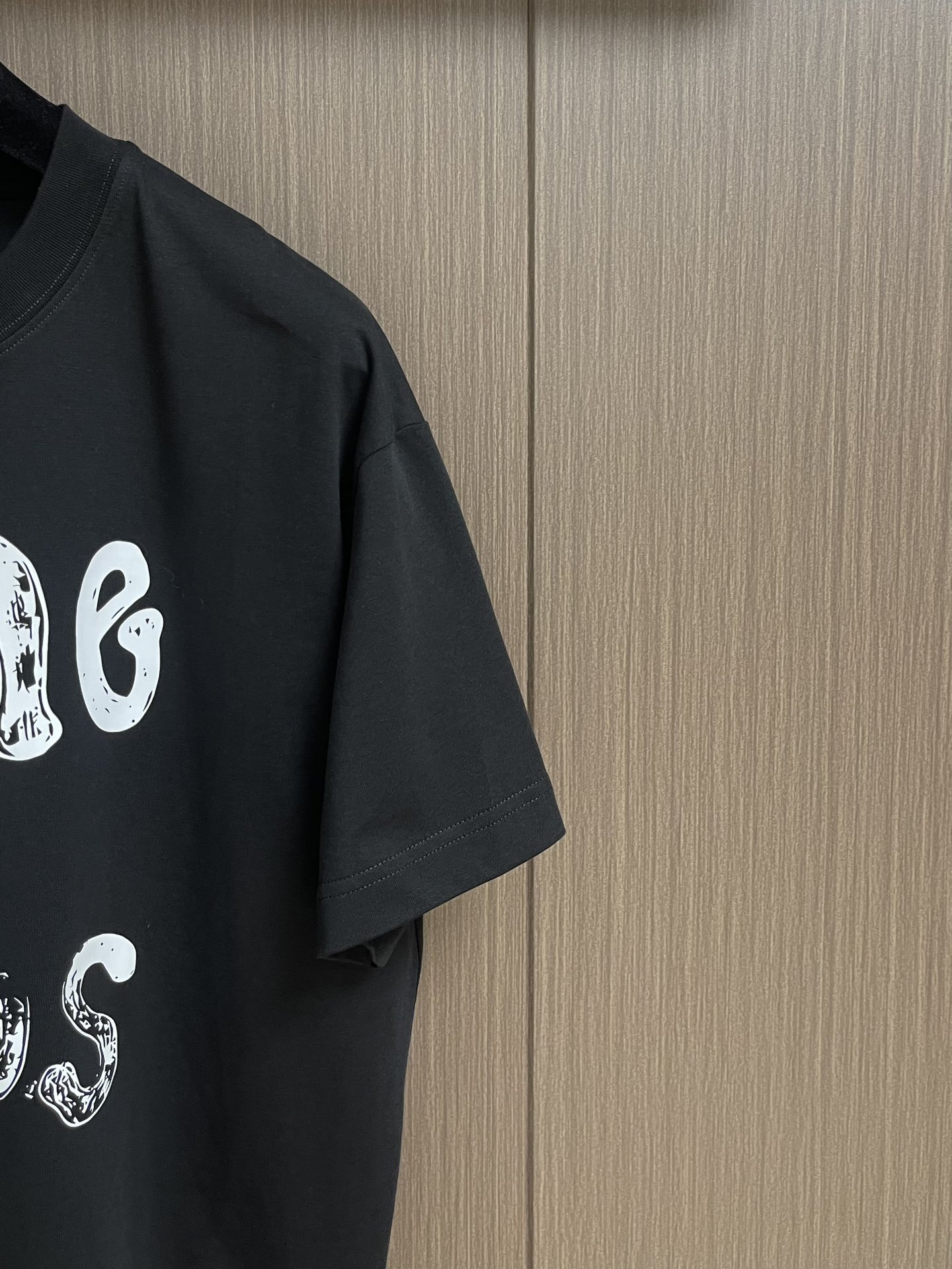 
Acne Studios 2025SS夏季新款涂鸦手绘字母笑脸LOGO 短袖T恤，面料定制定染 300