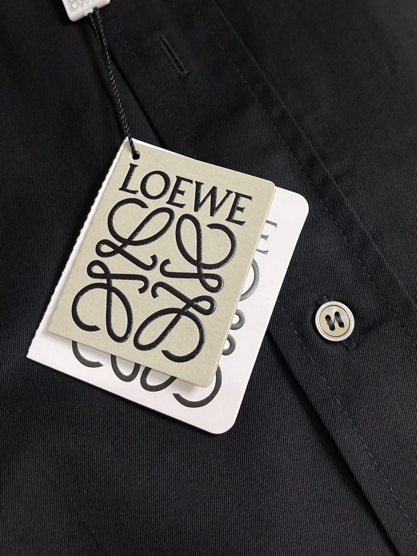 LOEWE Custom Embroidered Silk Zipper Coats with Infrared Precision Positioning Technology - 图片 5