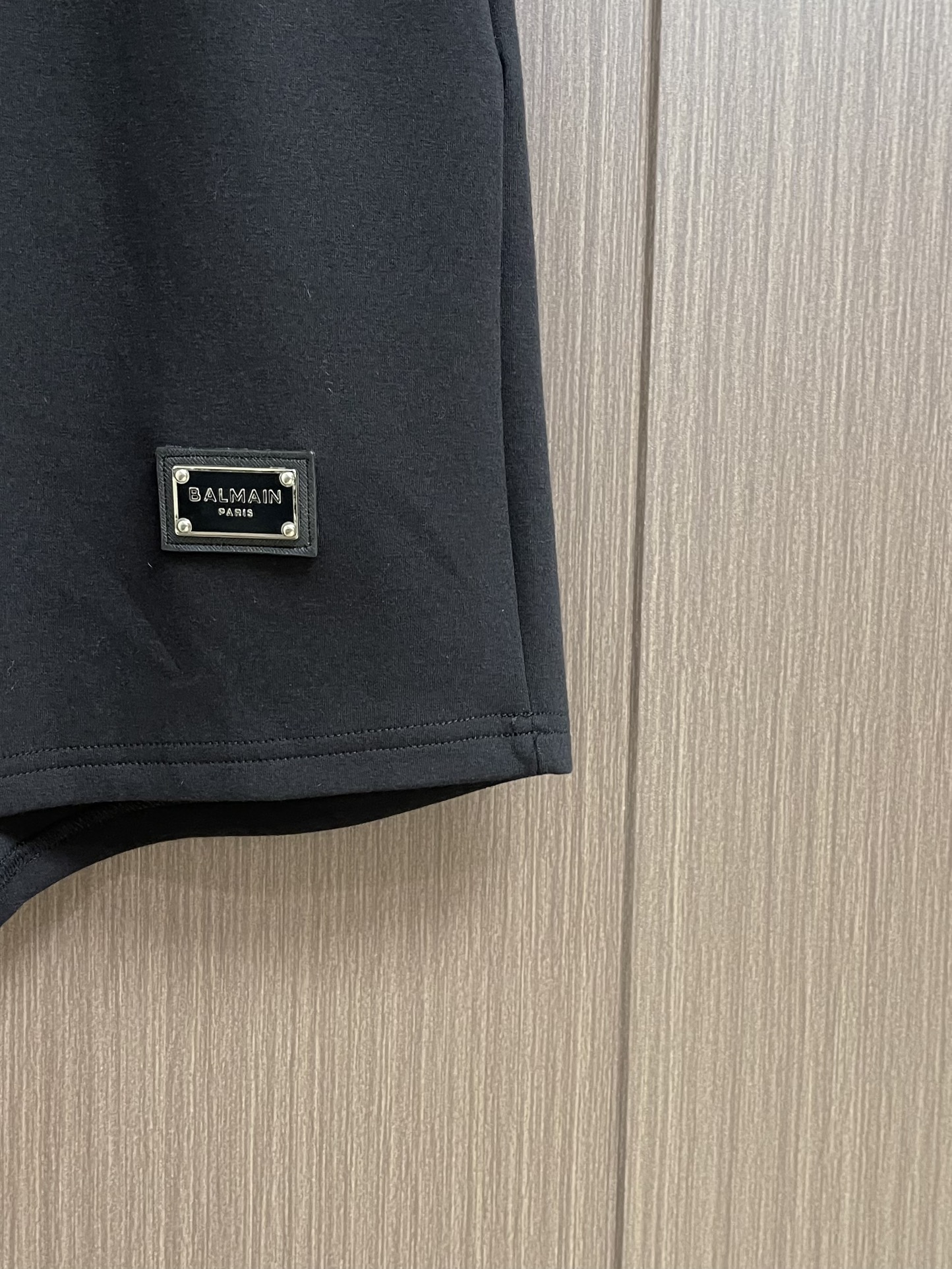 Balmain Balman 2025 Men’s Leisure Shorts: Cotton, Loose Tie Design, Stylish Hardware & Appliance - 图片 5
