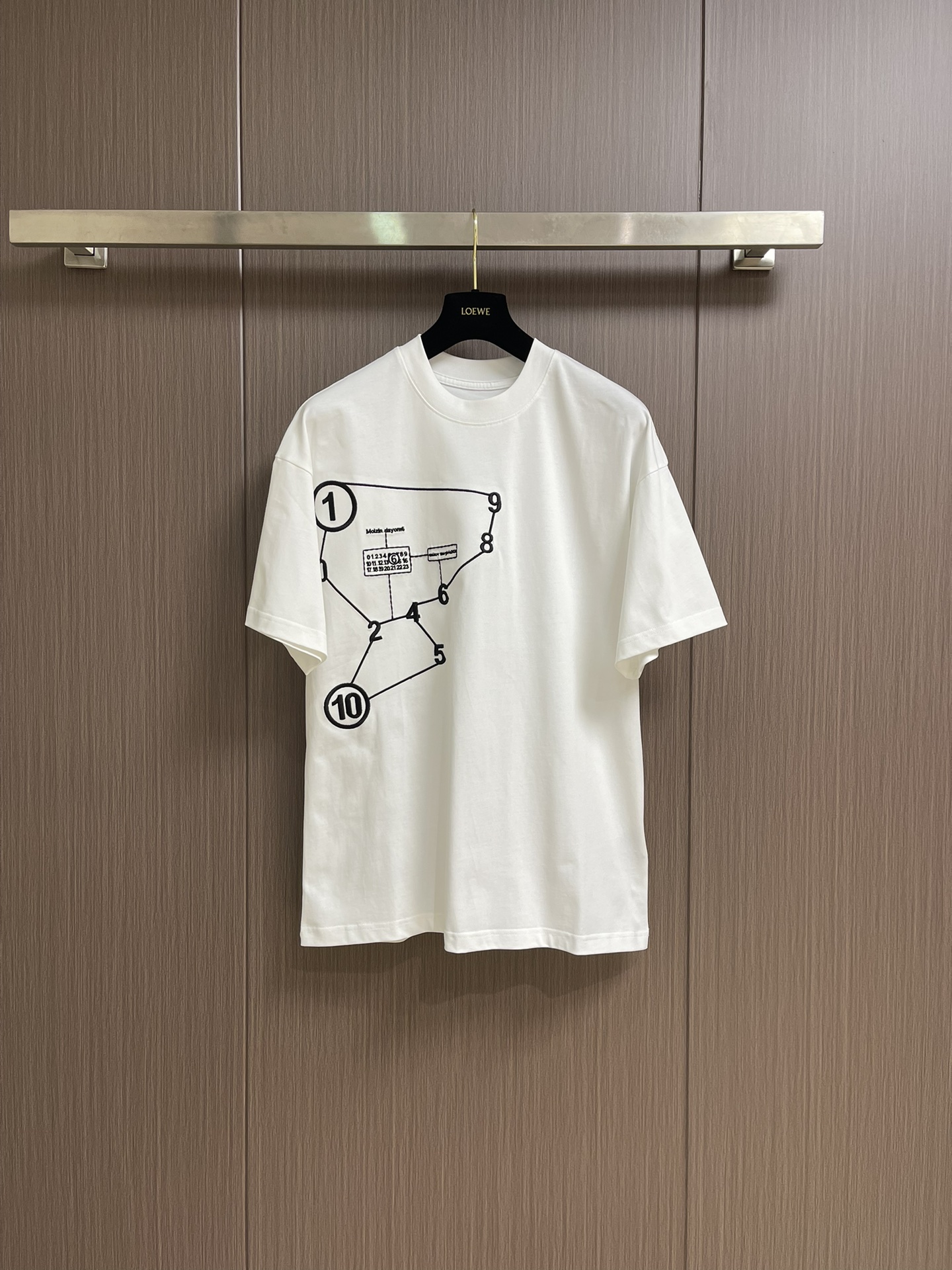 MM6 Maison Margiela Camiseta Estampada de Algodón para Hombre