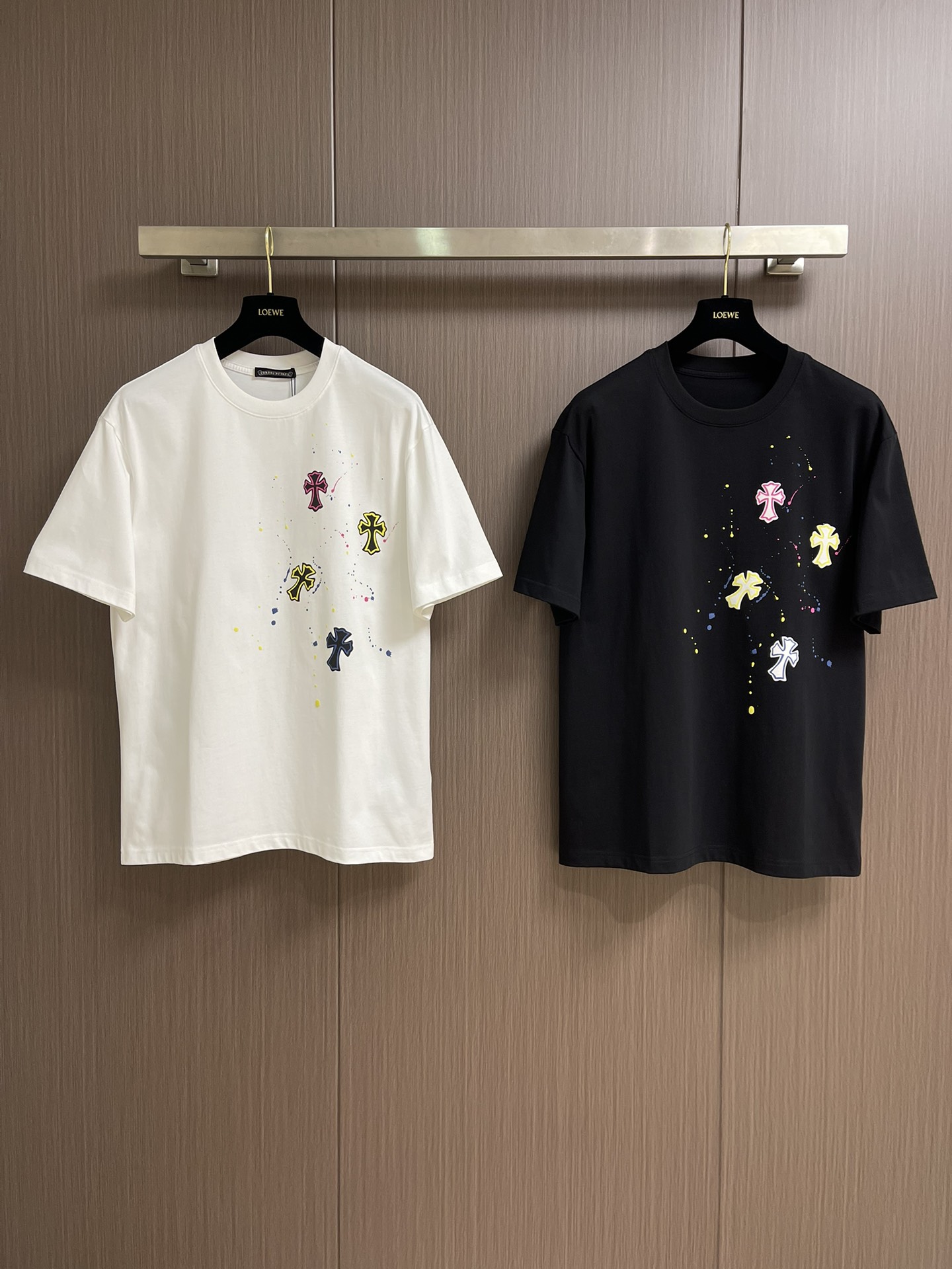 Chrome Hearts 2025SS Print Short Sleeve T-Shirt Cotton Fashionable Top 4 i1751294423 3882 5
