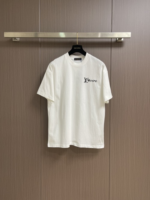 Louis Vuitton Printed Short Sleeve T-Shirt, Digital Inkjet Printing 1 Louis Vuitton Printed Short Sleeve T-Shirt, Digital Inkjet Printing