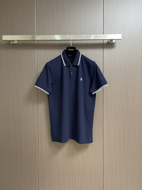 Fred Perry Men's Embroidered Logo Short Sleeve Polo Shirt - Classic Fit 1 Fred Perry Men's Embroidered Logo Short Sleeve Polo Shirt - Classic Fit
