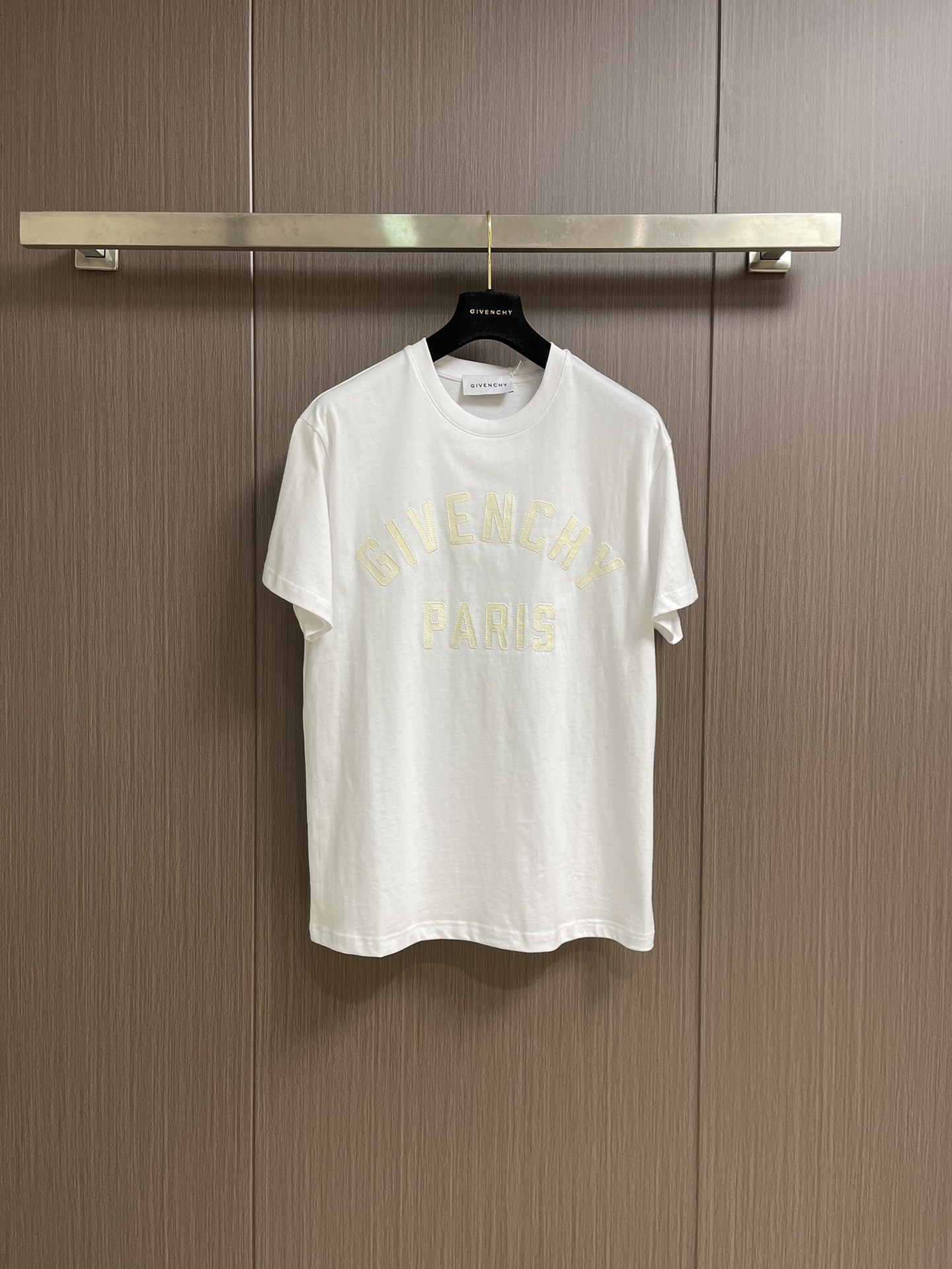 Givenchy Paris Embroidered Cotton T-Shirt - Premium Quality