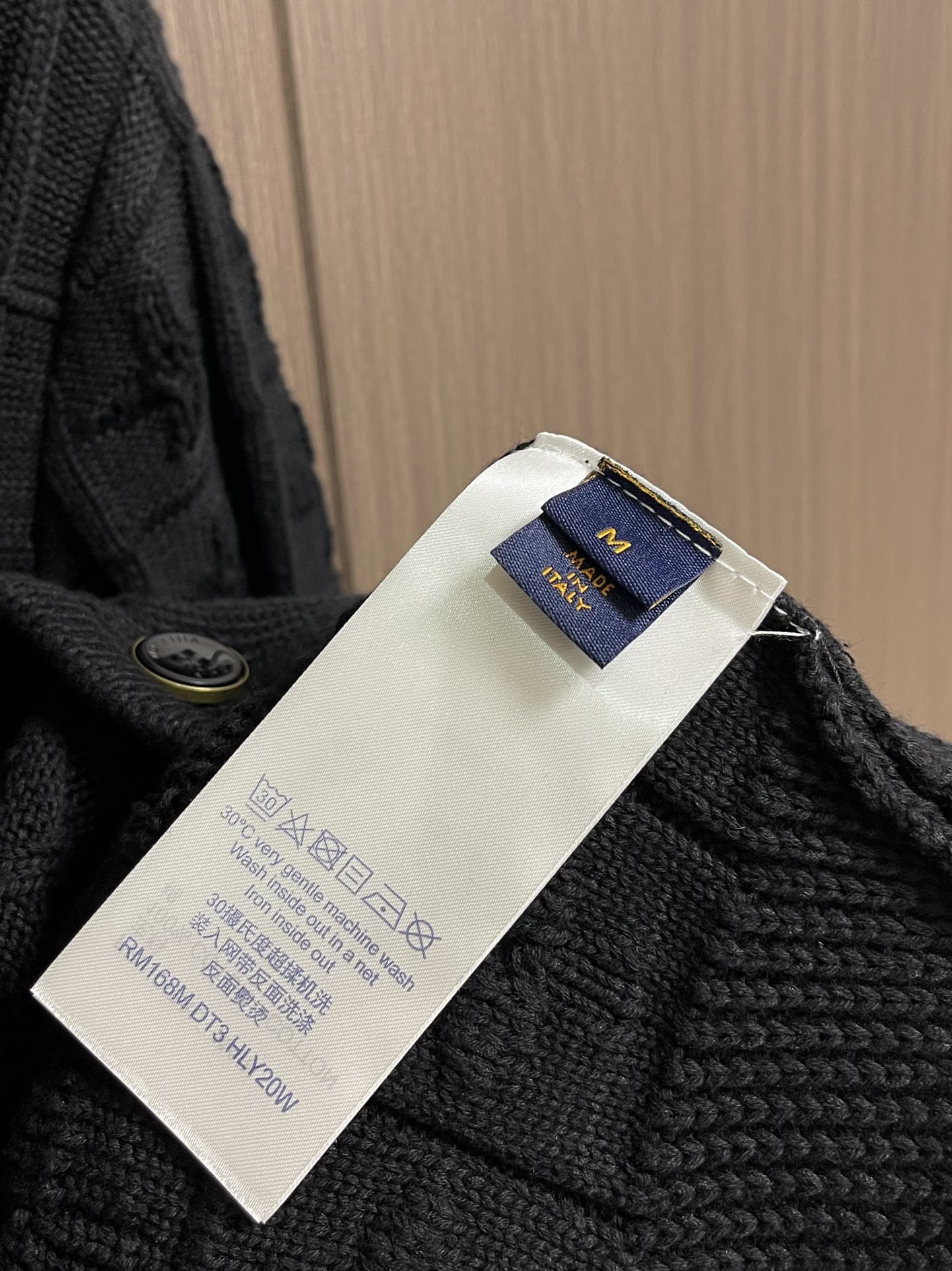 Louis Vuitton Monogram Knit Cardigan, Double-Breasted, Cotton-Wool Blend 8 i1751610171 4923 8
