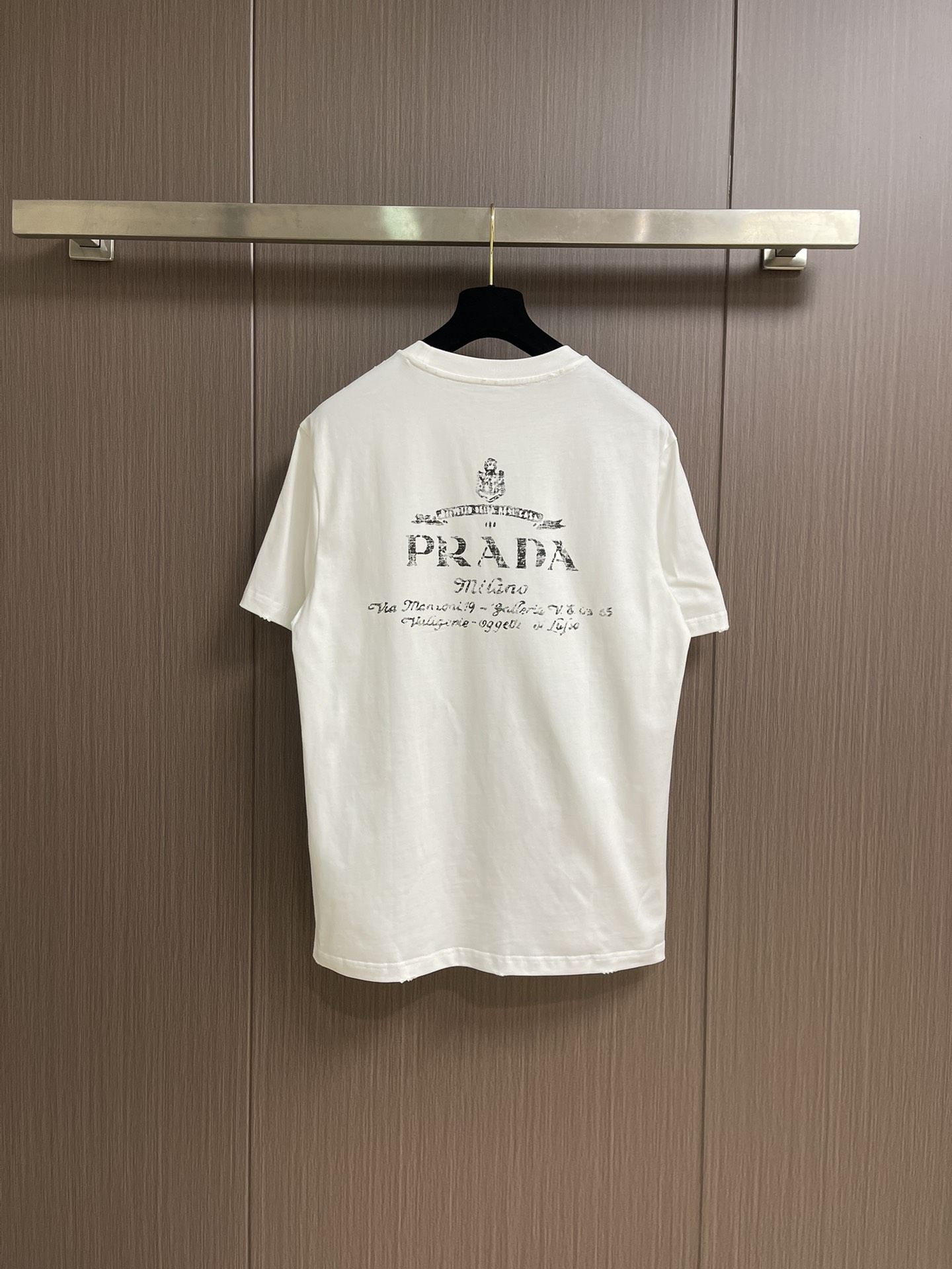 Prada Classic Logo Print Short Sleeve T-Shirt - Timeless Style 3 i1751610450 6495 3