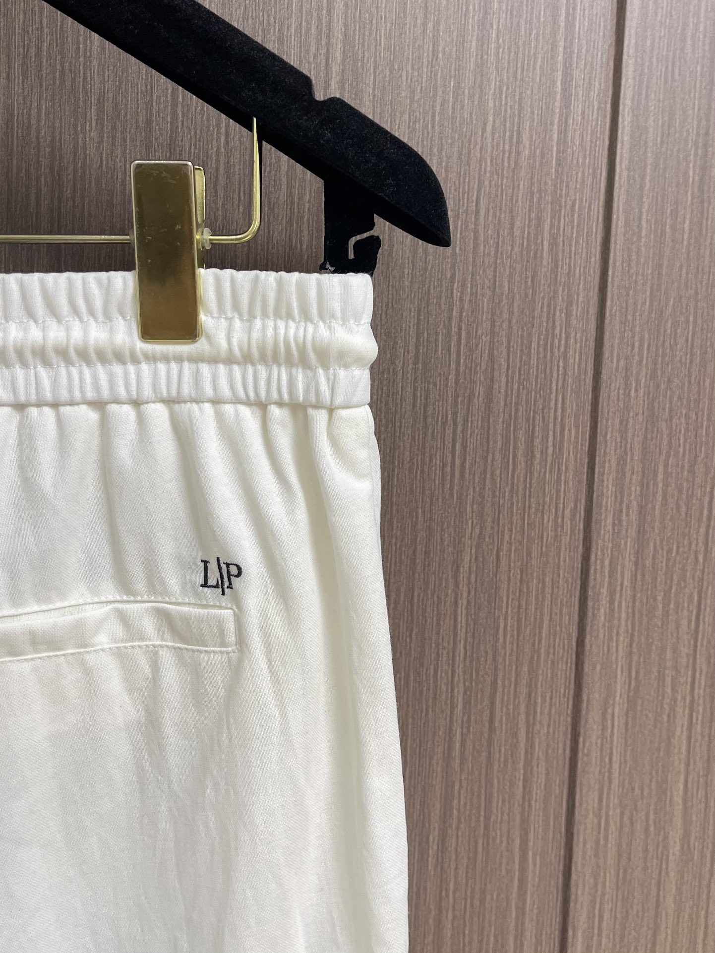 Celine Men's White Cotton Blend Logo Embroidered Drawstring Shorts 8 i1751610577 5430 1