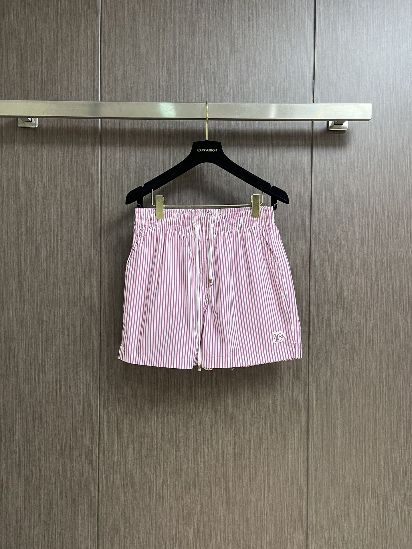 Louis Vuitton 2025SS Pantalones Cortos de Playa con Monograma y Rayas