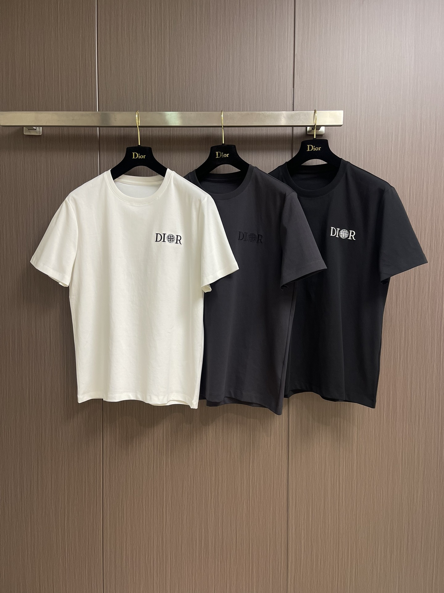 Dior x Stone Island 2025SS Short Sleeve T-Shirt - Embroidered Custom Fabric 4 i1751638451 899 5